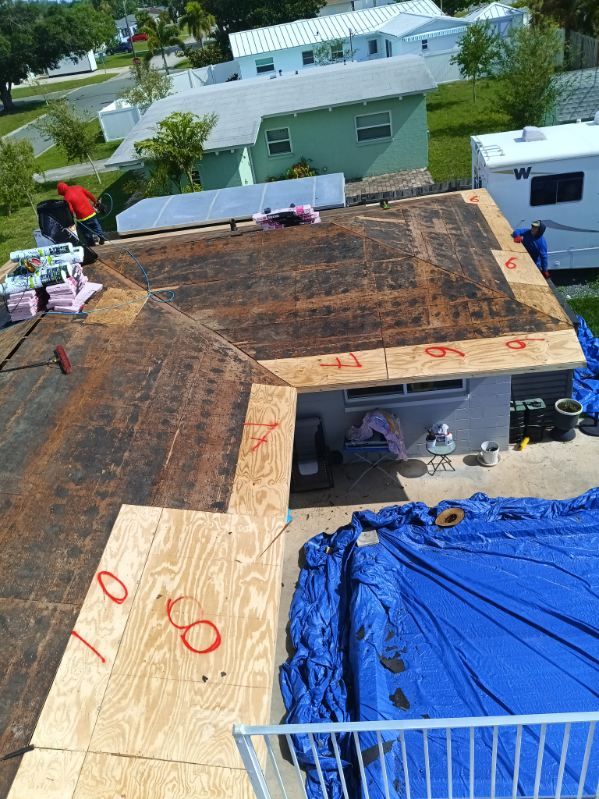 Project in St. Petersburg 33702 by Mitchell Roofing Company LLC 