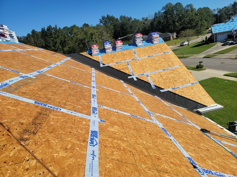 Residential Roofing Installation using Roof Replacement by American Roofing & Construction LLC