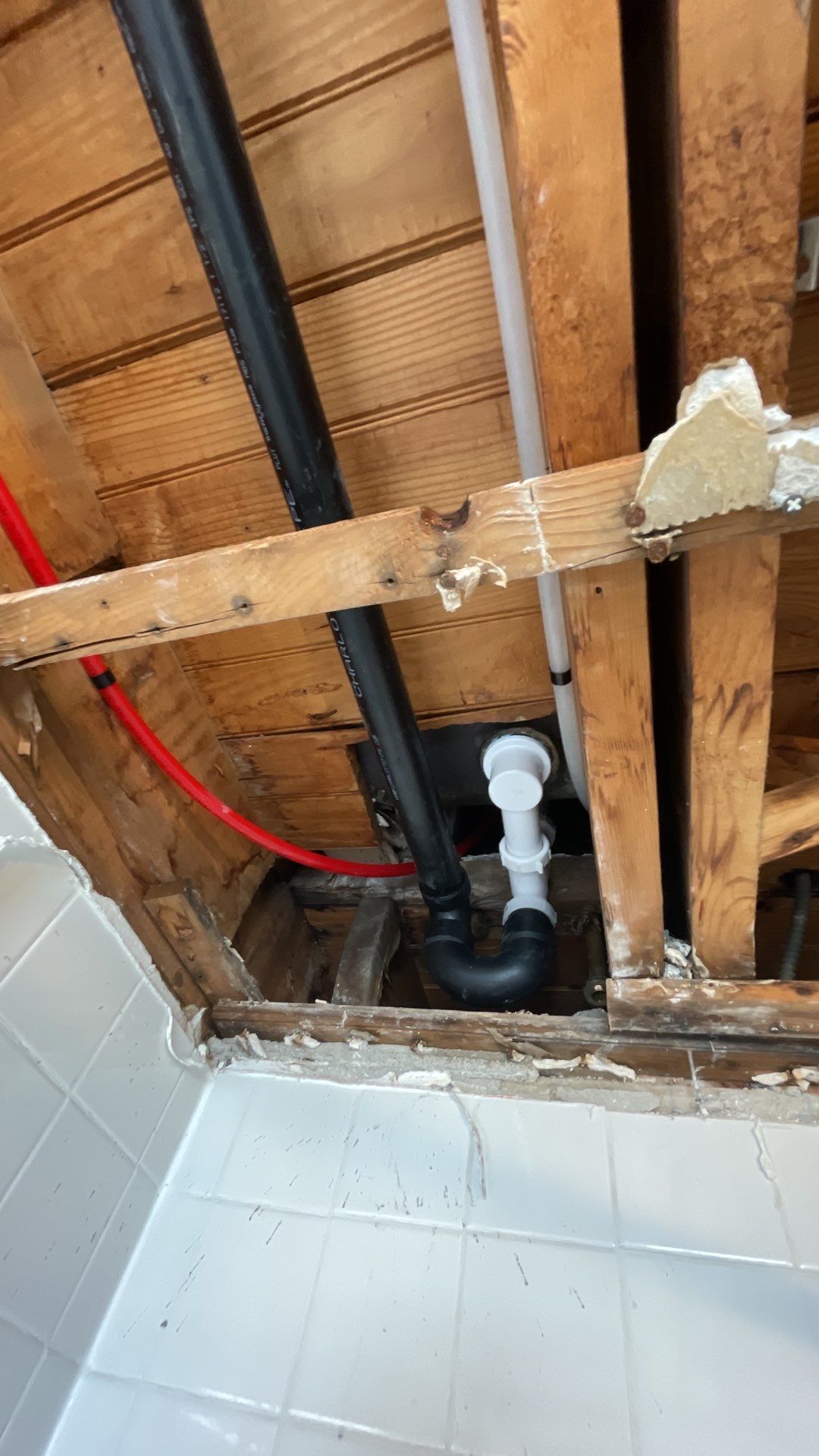 Replacing Lead Drain Pipes by Stake Plumbing and Heating