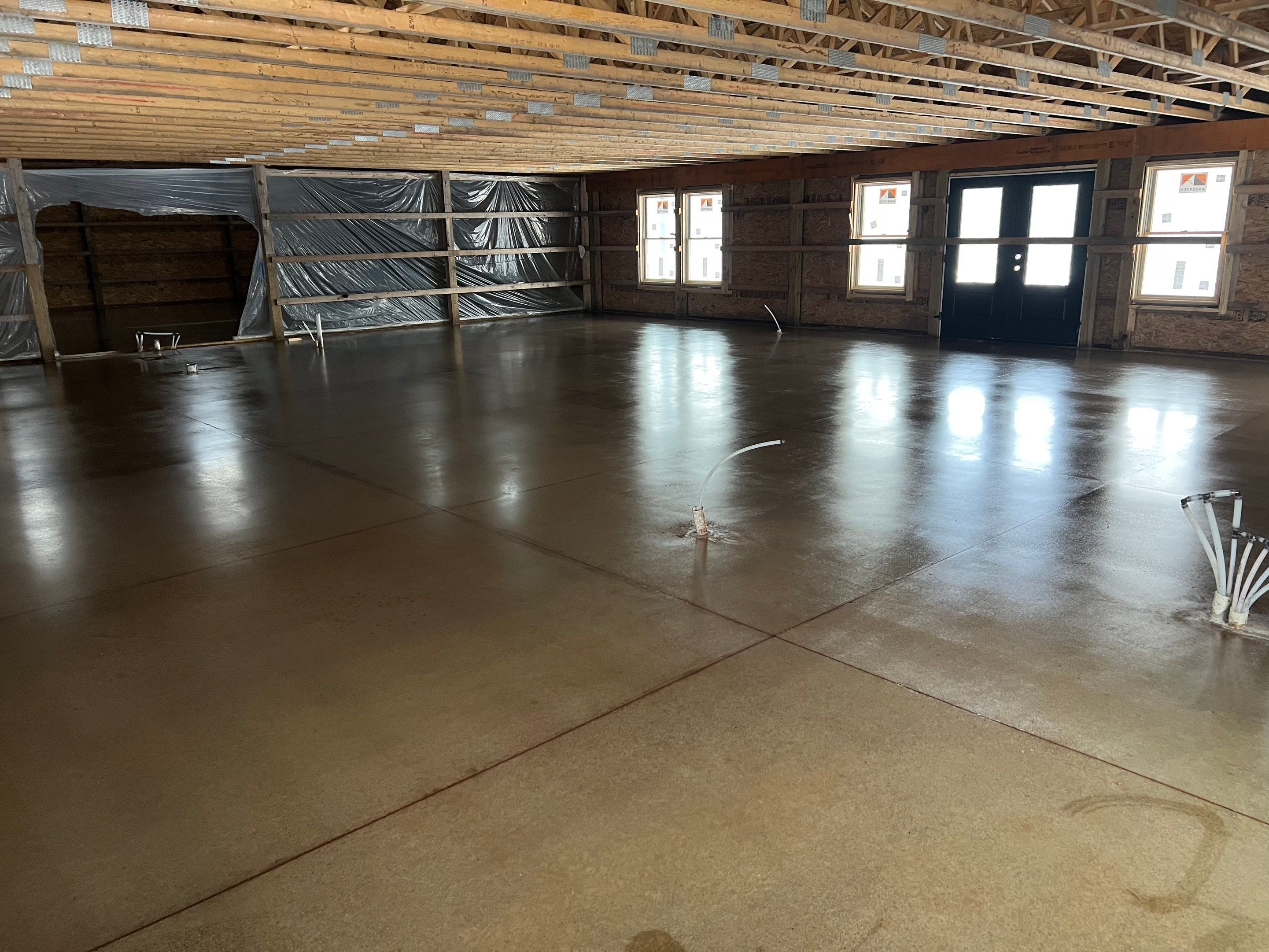 Concrete Polishing Transformation by Gordon Painting