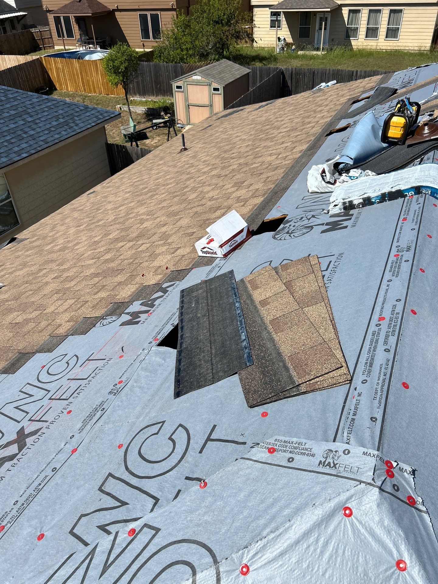 Project in Temple by Rhino Roofing and General Contracting, LLC
