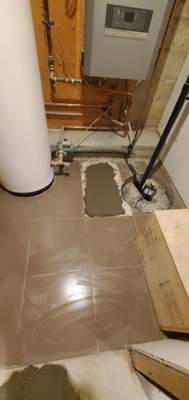 Interior waterproofing Project in Toronto, ON