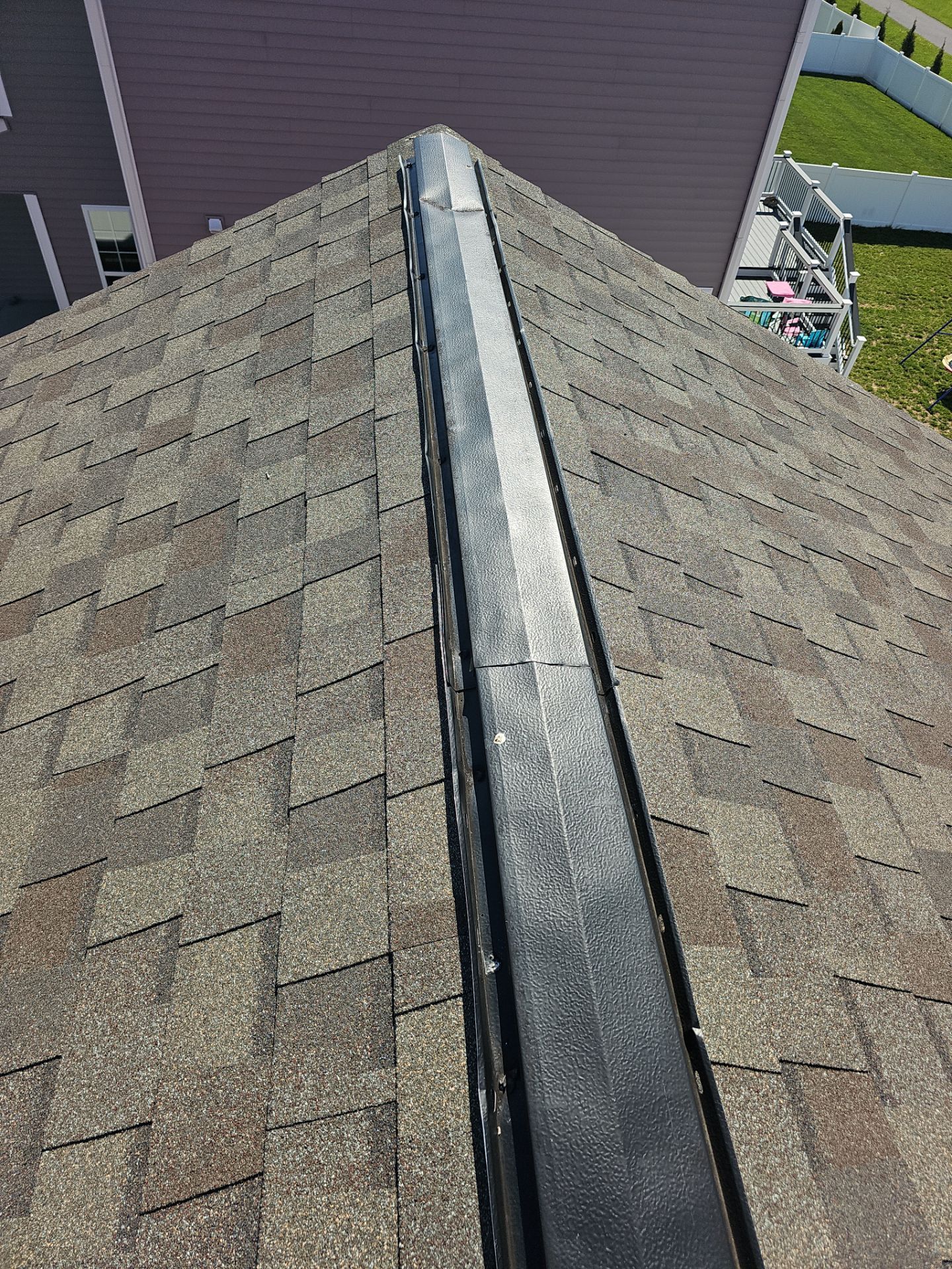 Roof Repair - Ridge Vent and Vent Flashing Boot Replacement by Winchester Roofing