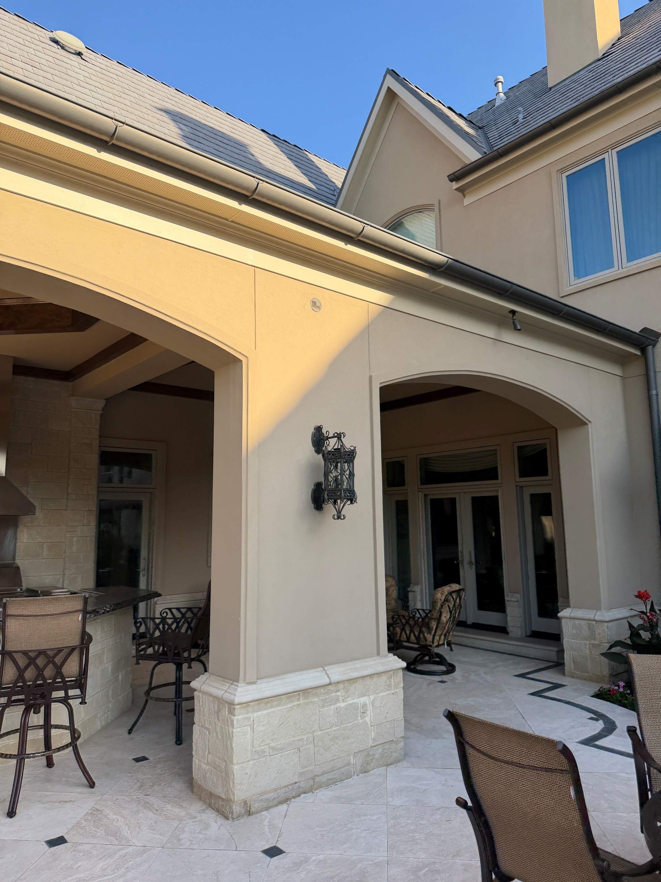 Custom Outdoor Lighting Installation for Southlake Residential Estate by Solara Custom Living