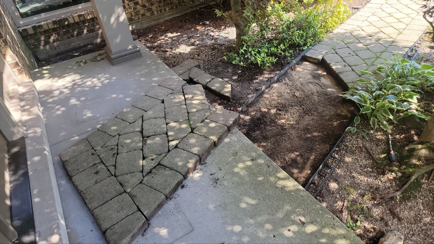 Brick paver clean, sand and seal.  using Surebond SB-1300 by Northern Power Washing LLC.