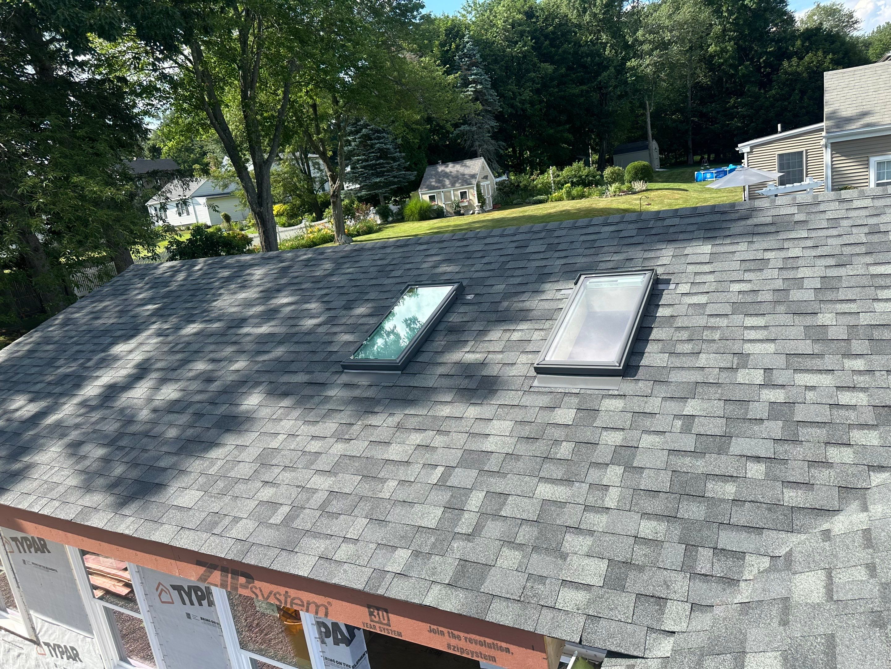 Dover, NH – Owens Corning Asphalt Shingle Roof Installation for Home Addition by Tall pine roofing