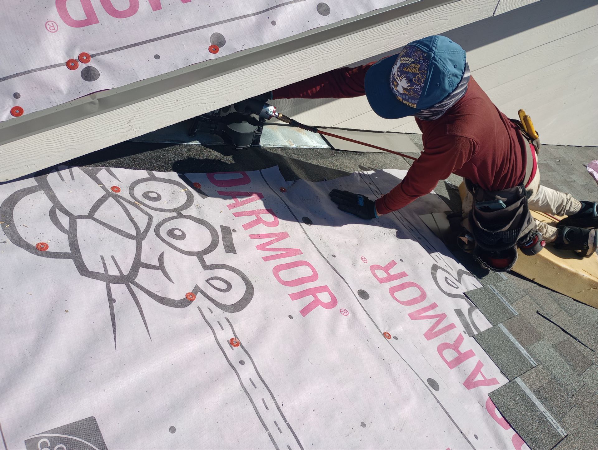 Residential Roofing Installation using Owen's Corning Duration (Lifetime) Shingles by Roof Repair Company