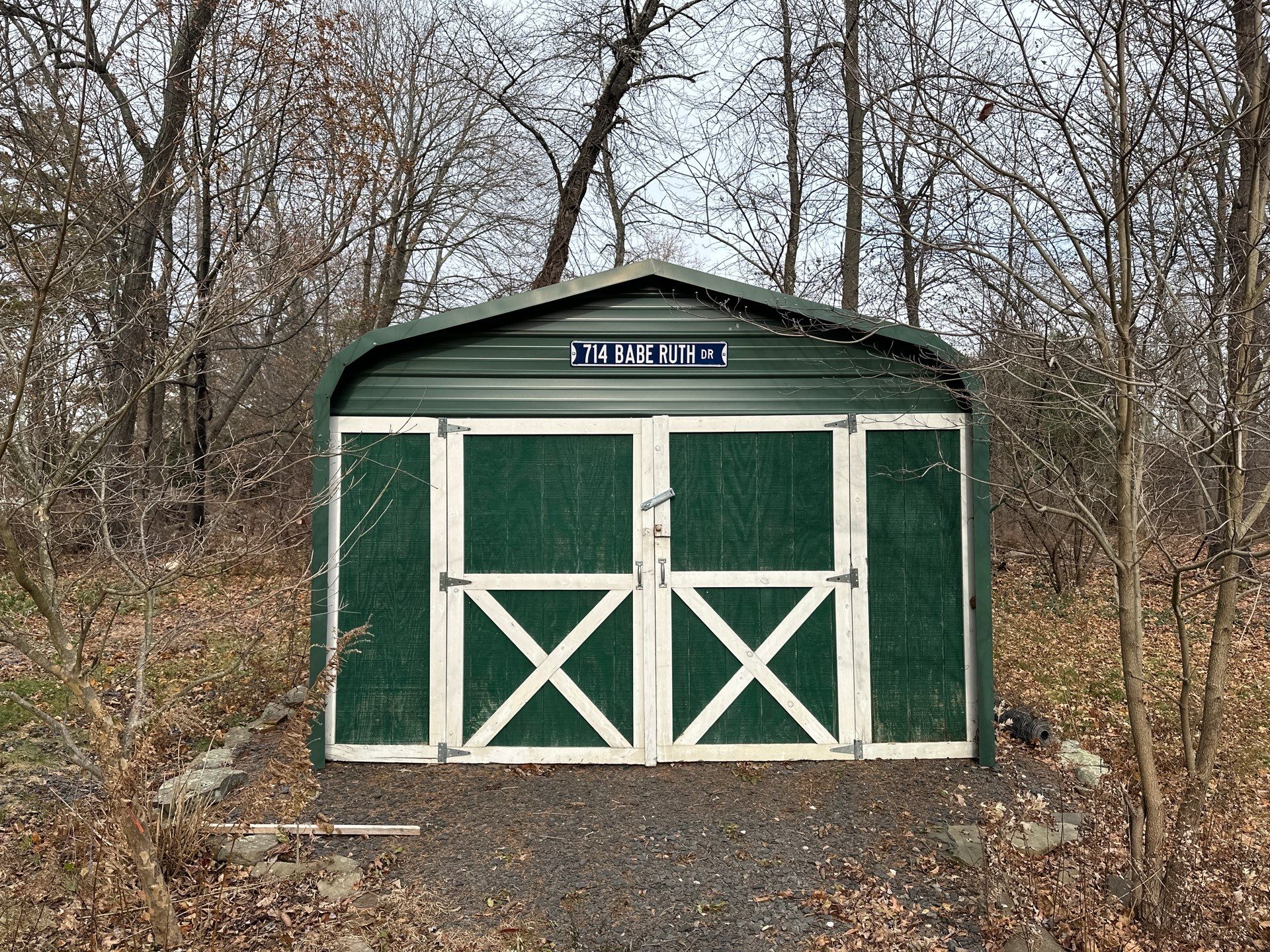 Closed Cell Spray Foam Applied to a Metal Shed by NYS Foam & Energy