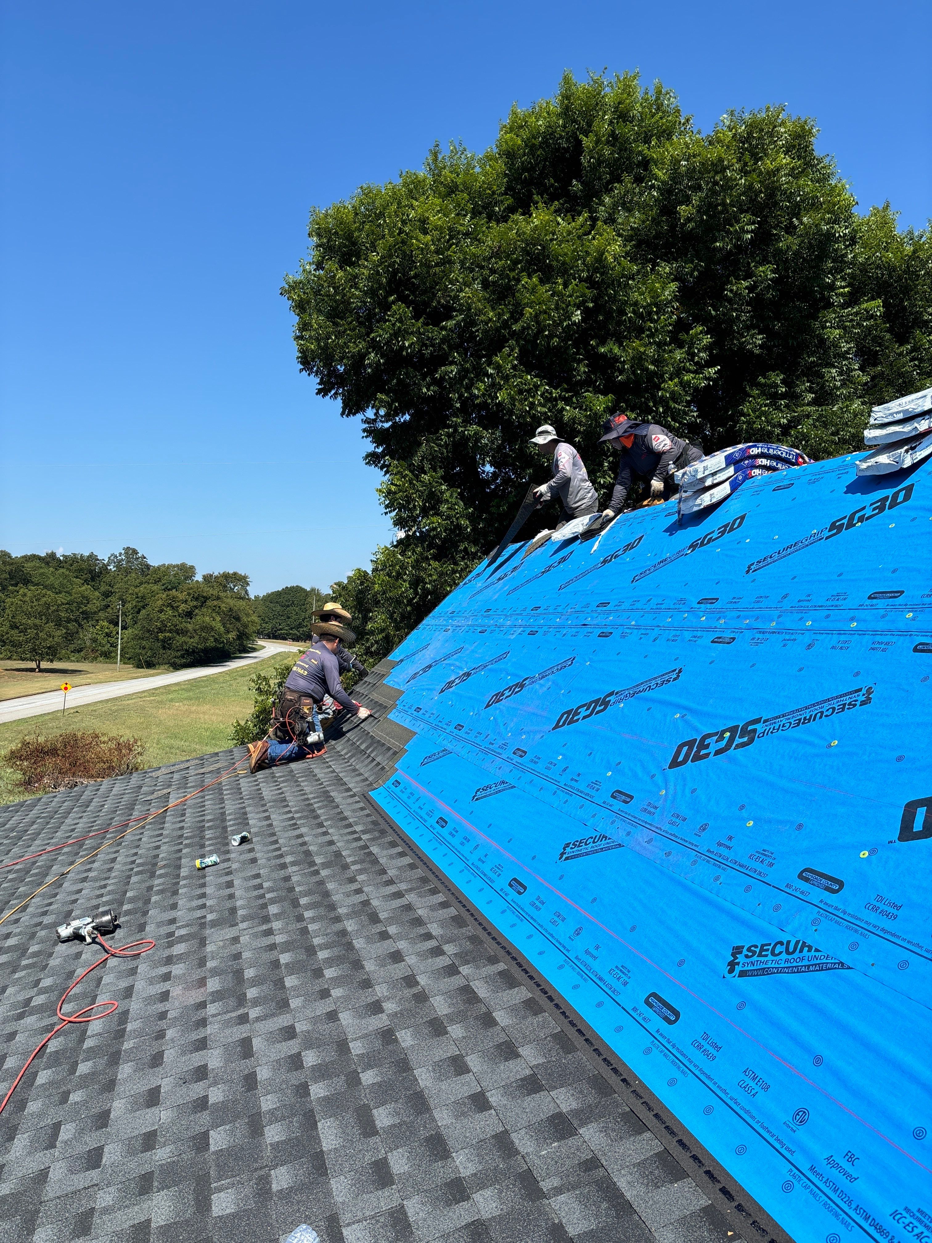Half roof replacement  by Deerfield Roofing LLC
