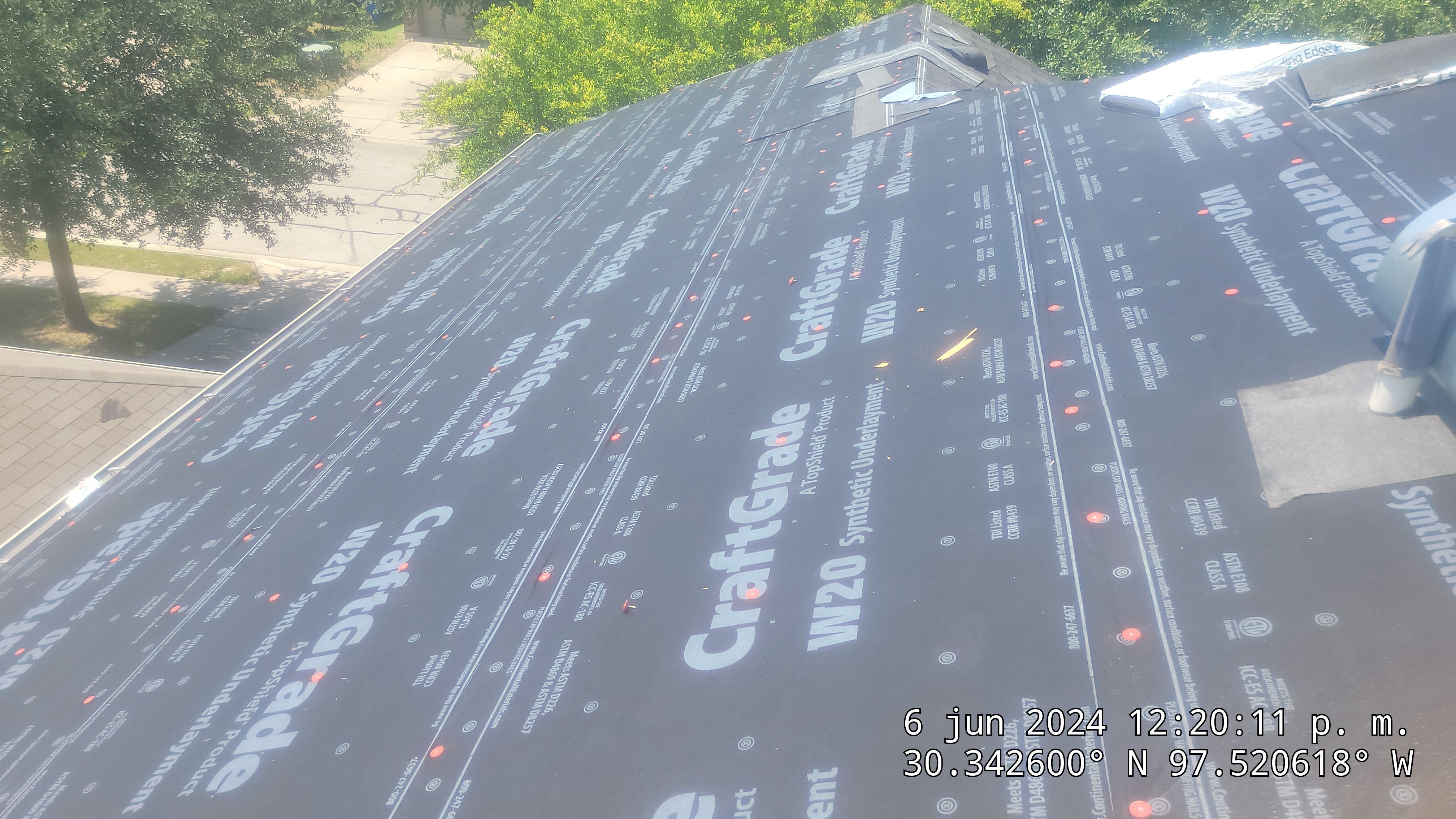 Full Roof Replacement and Hail Damage Restoration in Manor by Caliber Restoration LLC