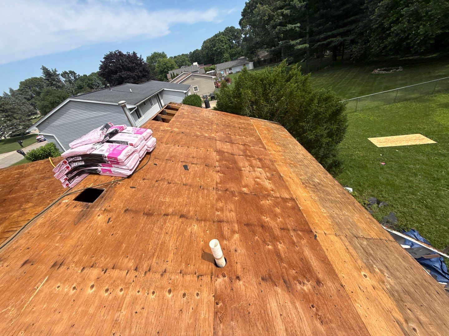 Roof Replacement using Owens Corning Tru Definitions by 180 Contractors