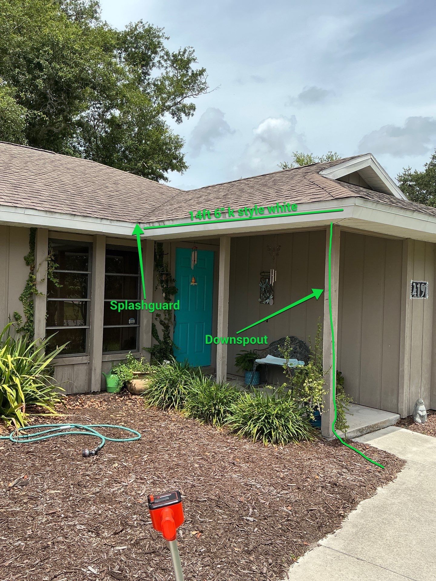 K-Style Gutter Installation in Sarasota FL by Gutter Professors