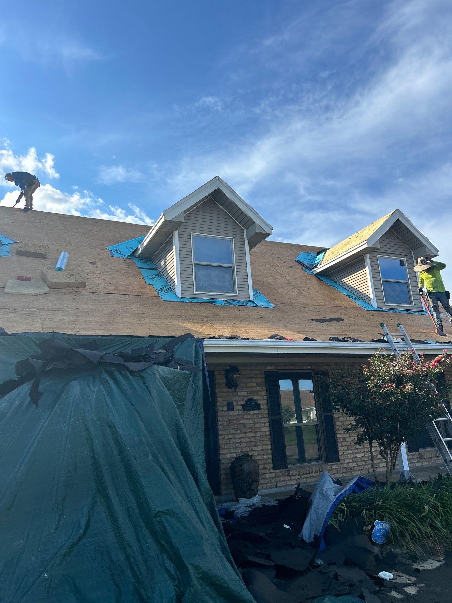 Residential Roof Replacement using GAF HDZ - Weathered Wood by Elite Roofing LLC