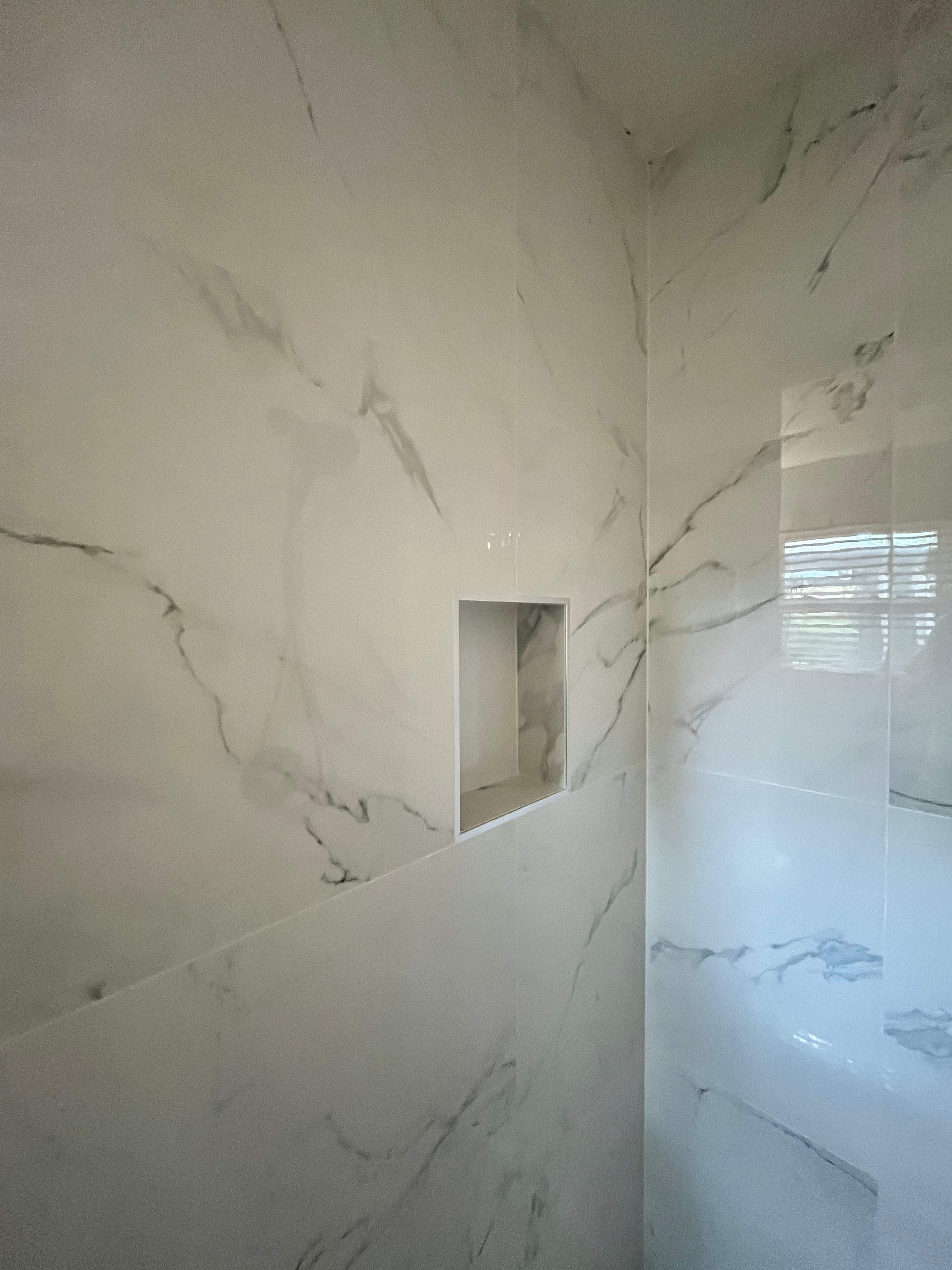 Shower renovation by Prudencio