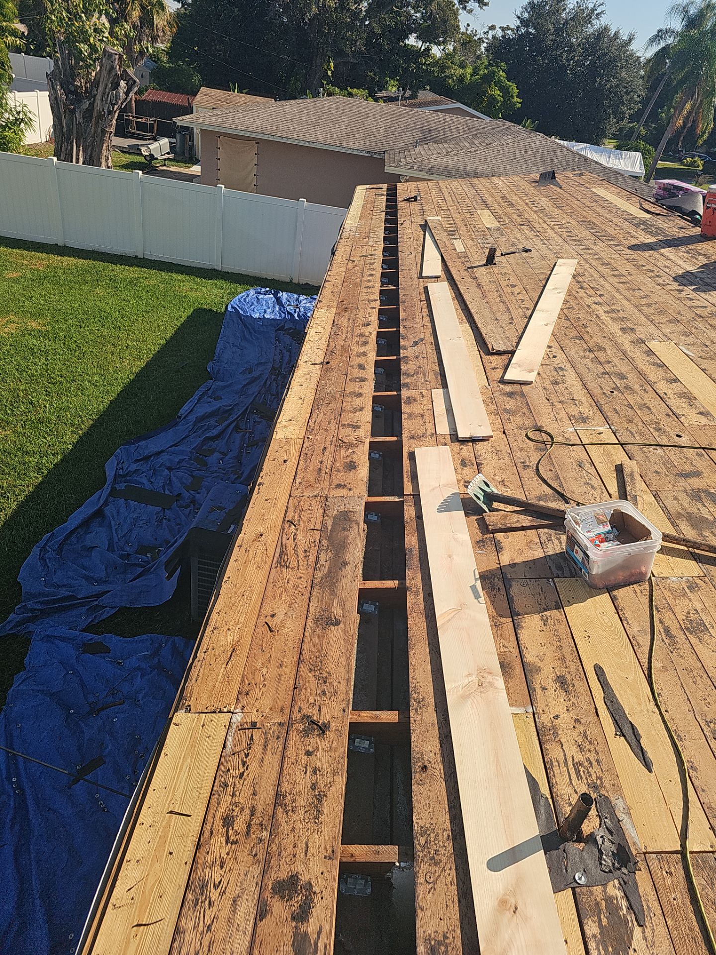 Project in St. Petersburg 33709 by Mitchell Roofing Company LLC 