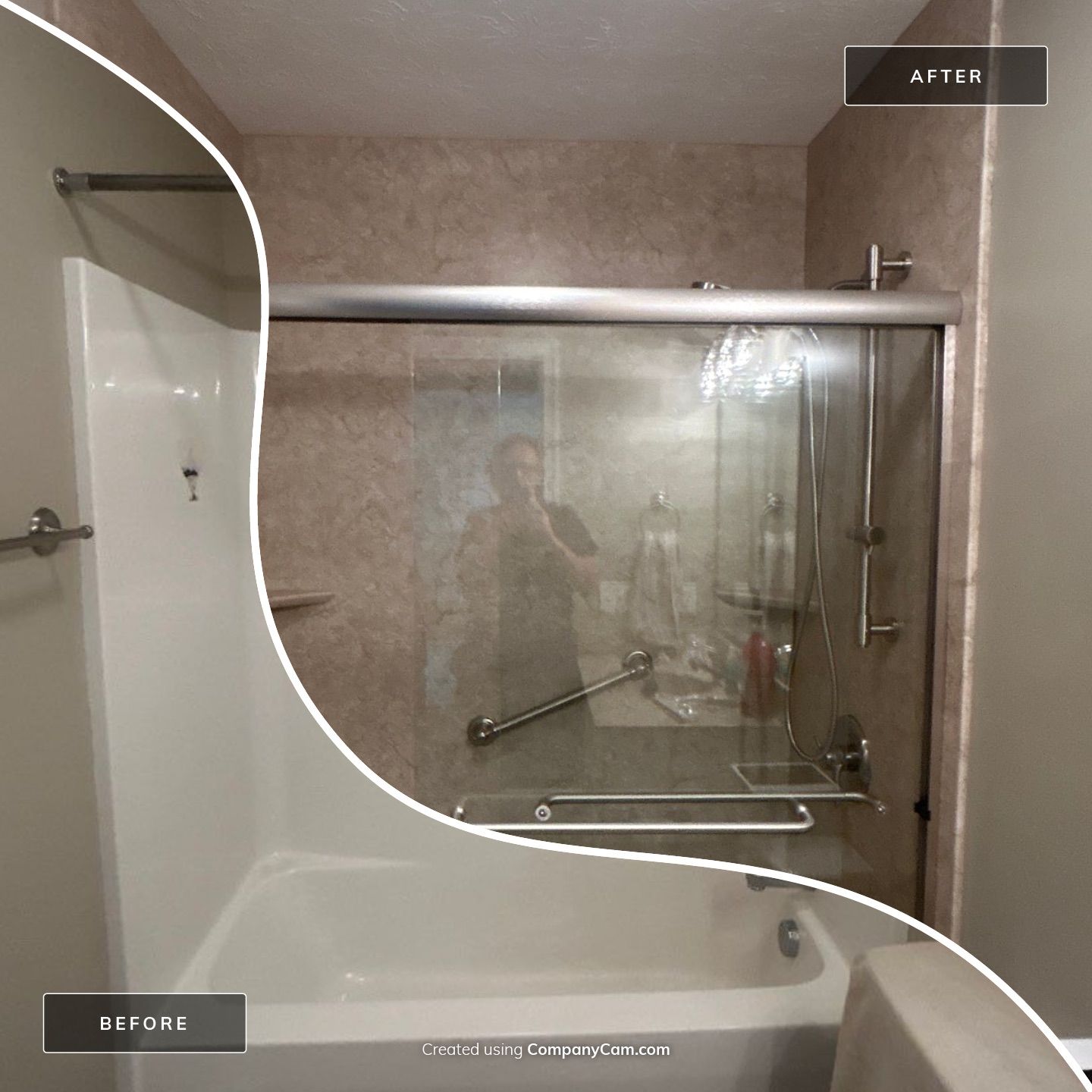 Tub to Shower by BathPlanet SW Virginia