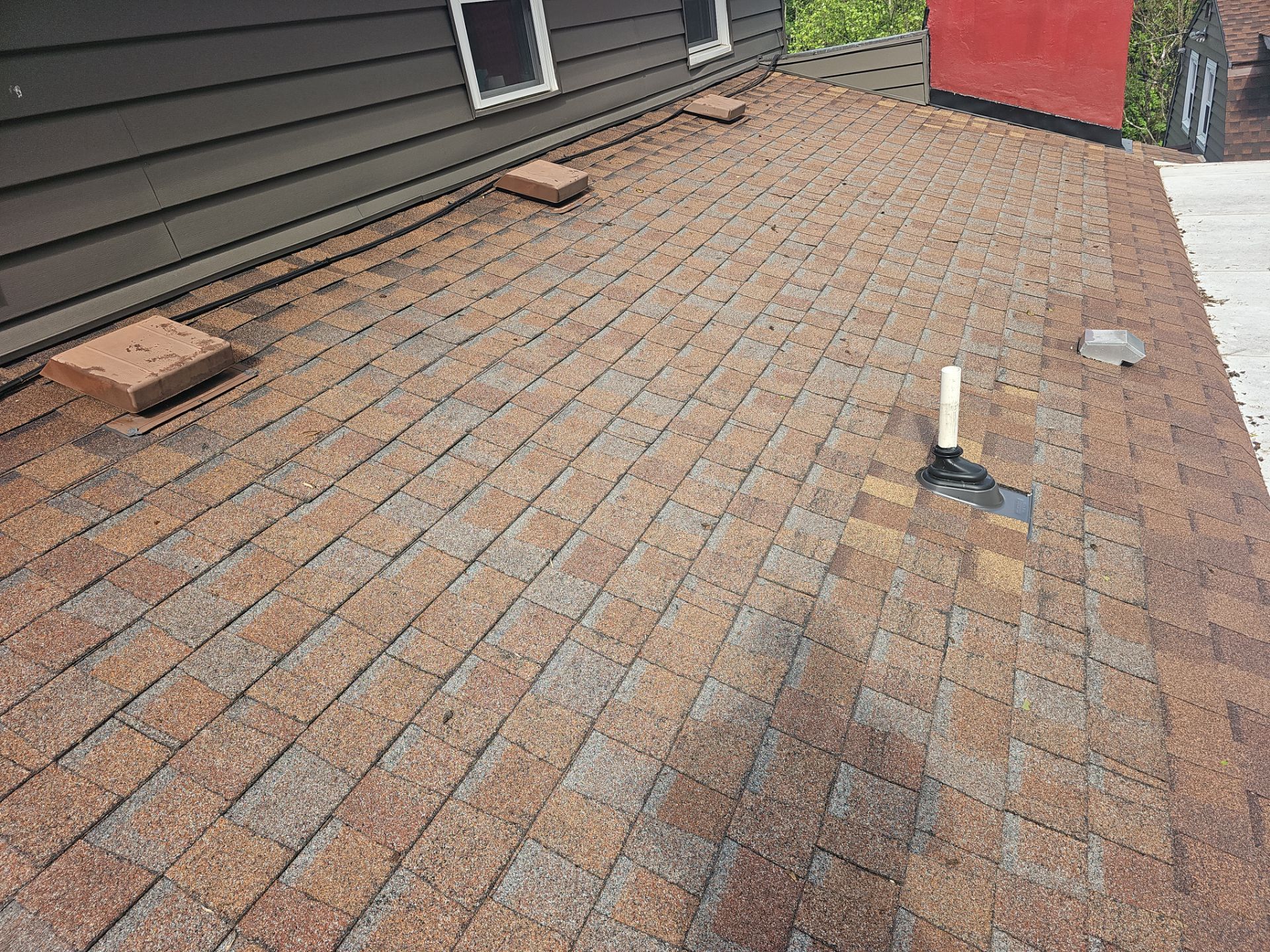Roof Repair - Vent, Siding, and Chimney Flashing and Partial Roof Replacement by Winchester Roofing