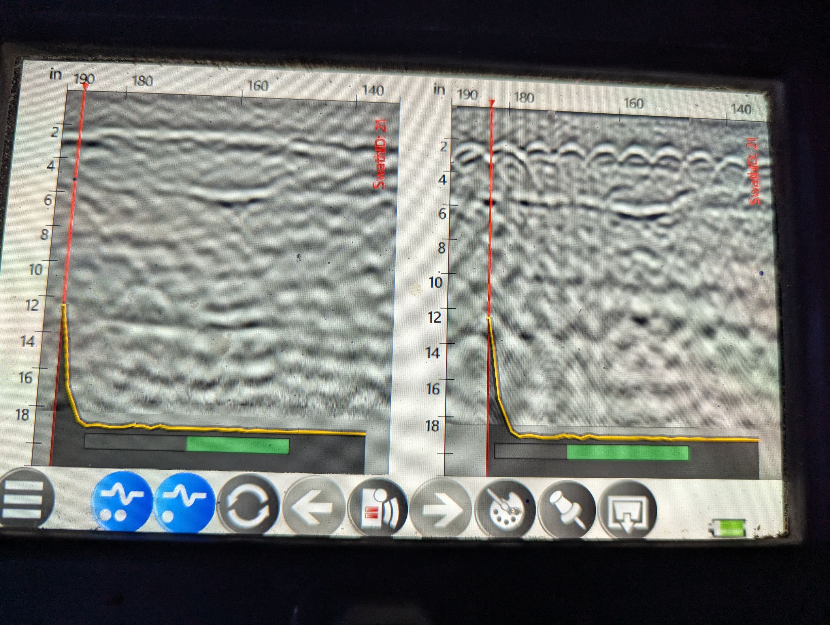 Concrete Scanning using Concrete GPR Scanner by Alsip Locating Service, LLC