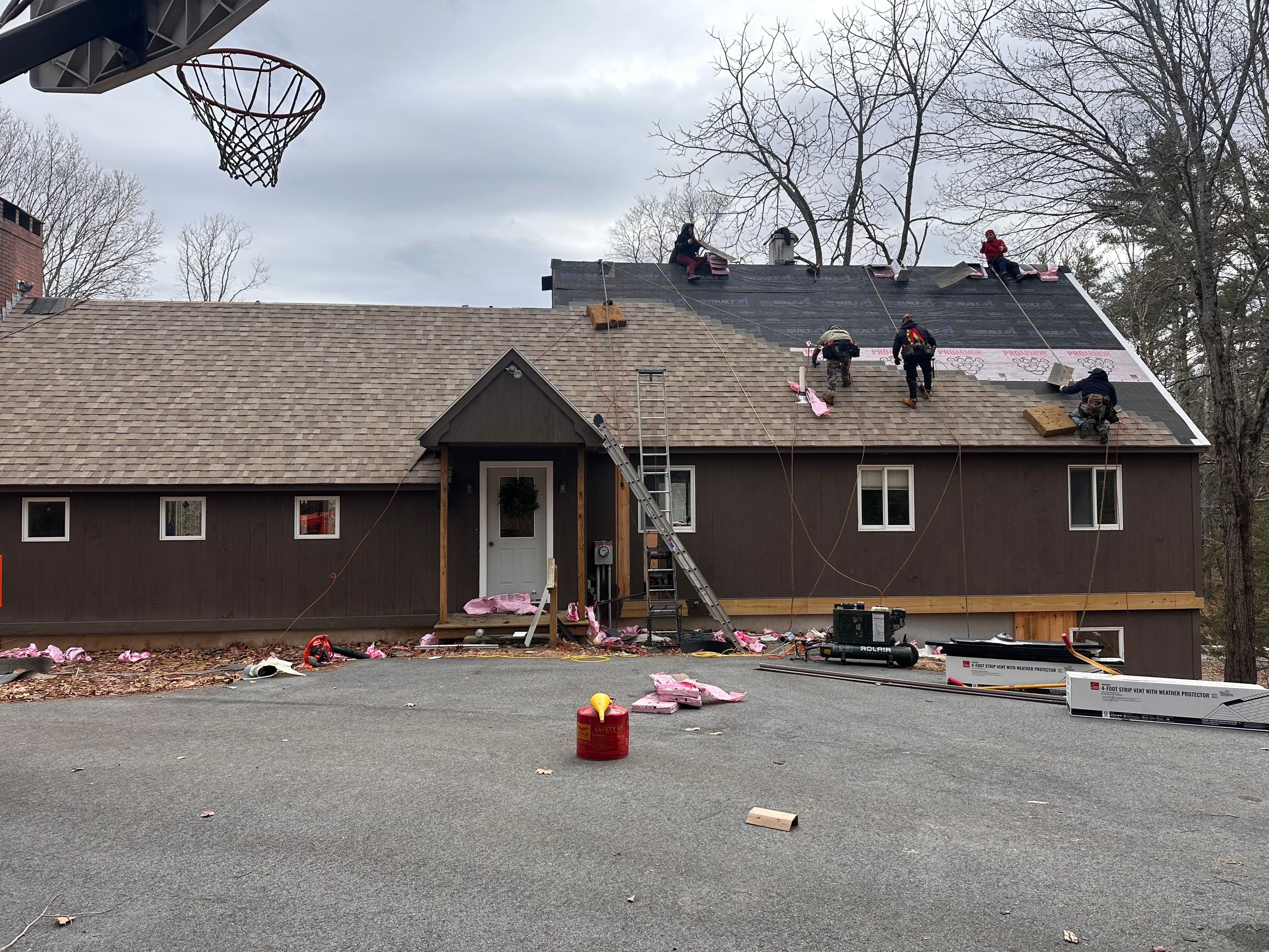 Deerfield New Hampshire Roof Replacement - Owens Corning by Tall pine roofing