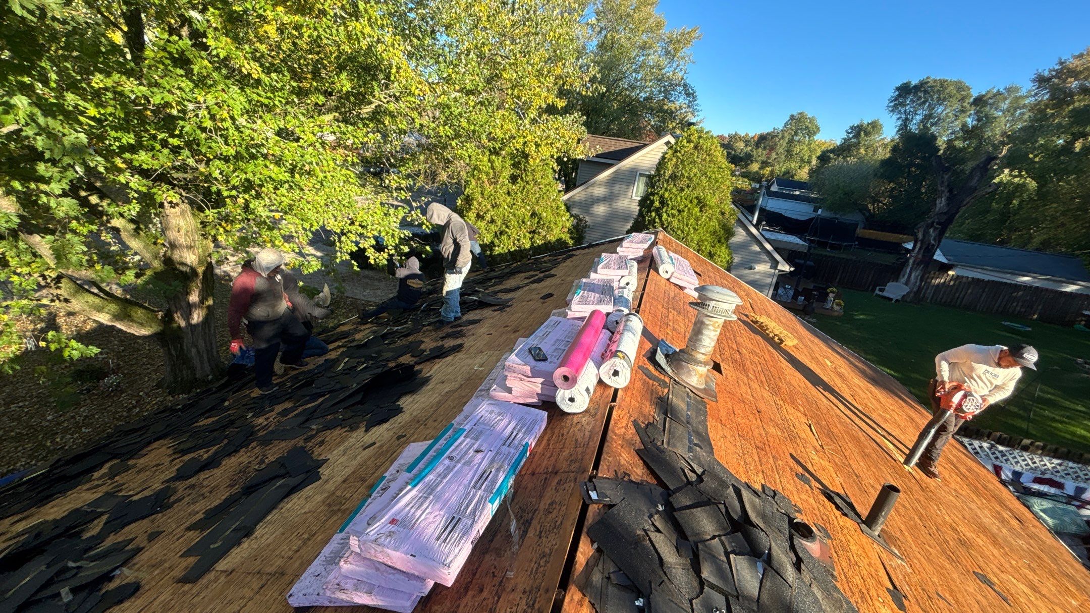 Roof Replacement using Owens Corning Estate Gray by 180 Contractors