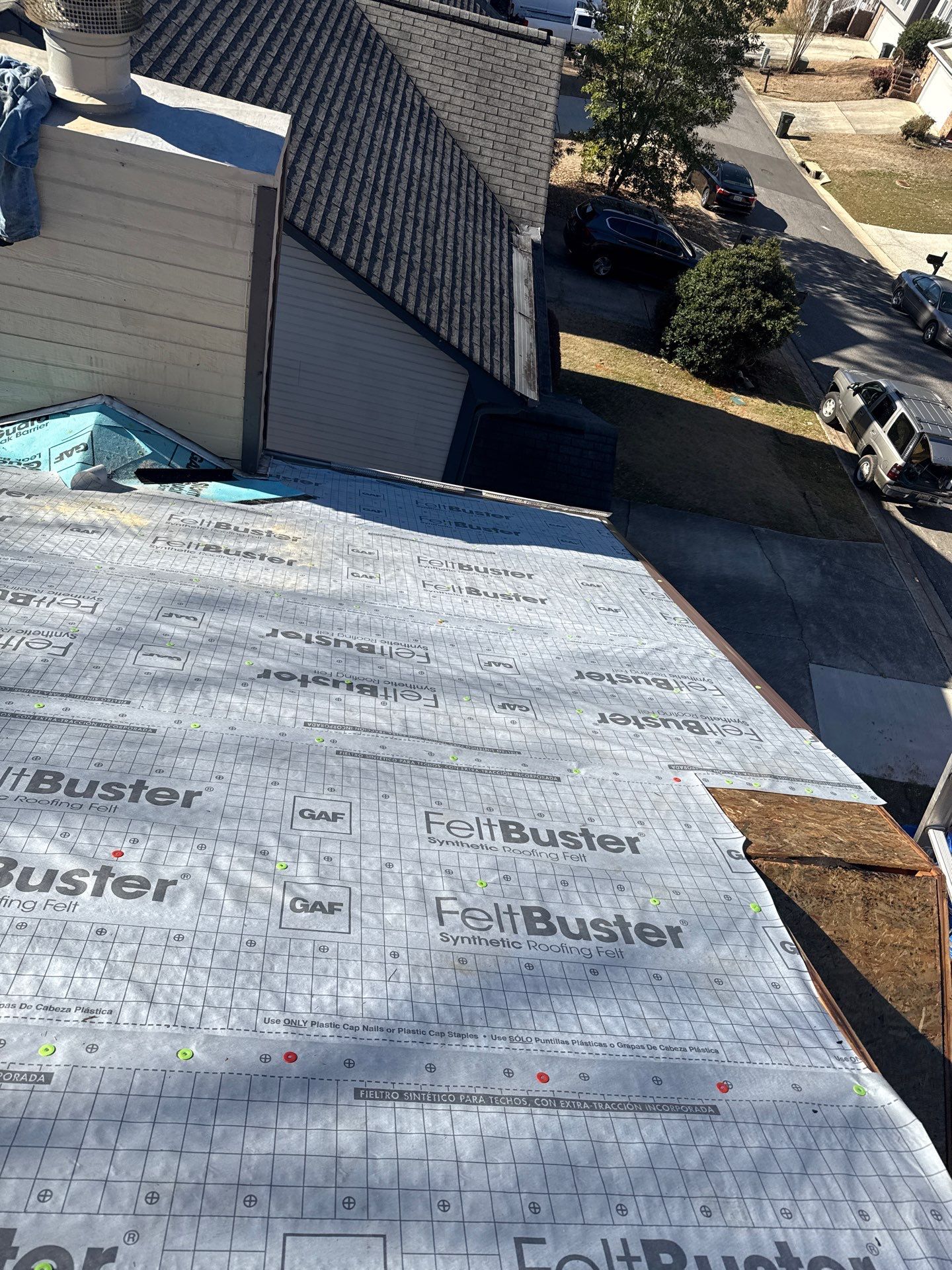 Roof Replacement in Pelham (Weathered Wood) by The Roofing Dudes