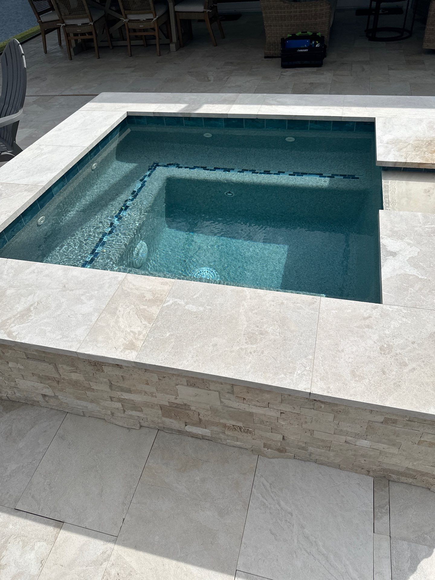 Pool Deck using Concrete Sealant by DuraSeal