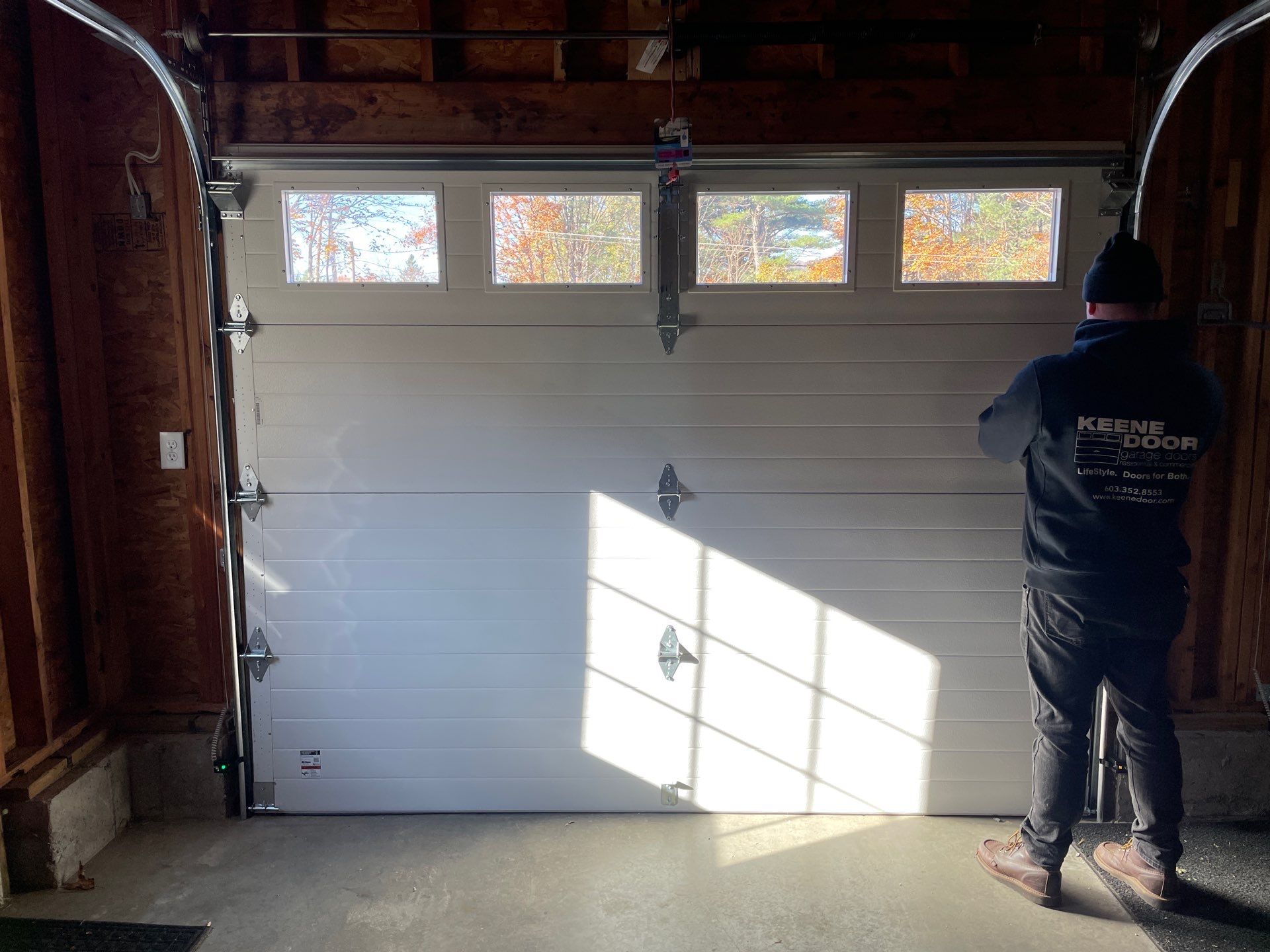Door Installation using Clopay Classic Steel Garage Door by Keene Door