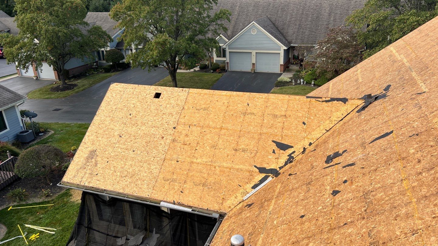 Residential Roofing Installation using Duration Series Shingles - Driftwood by RoofX 