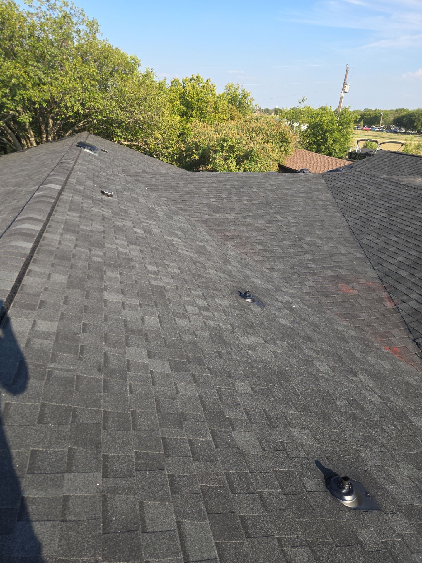 Project in Justin by Lonestar Roofing and Restoration LLC.