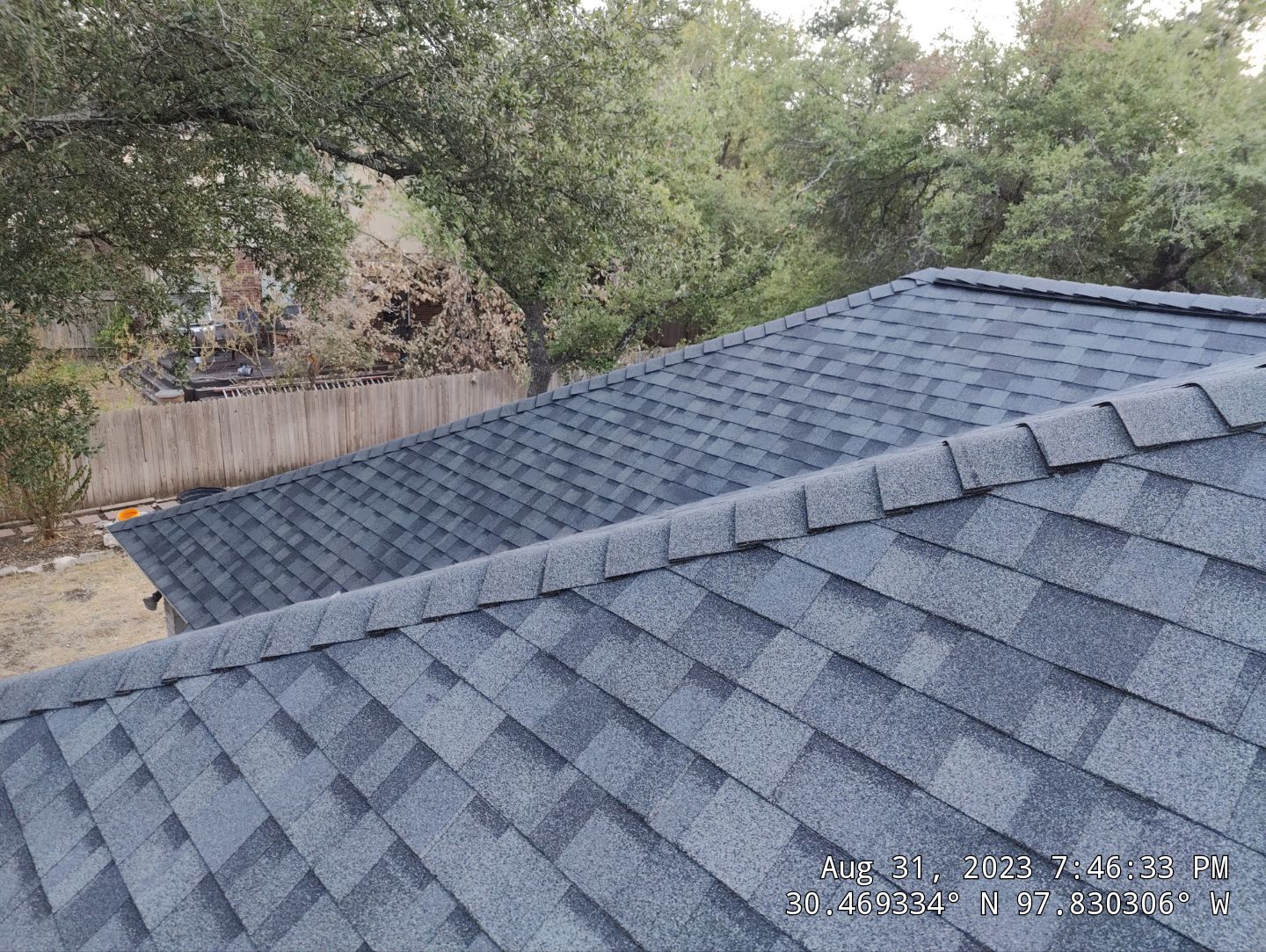 Residential Roofing Installation using Owens Corning TruDef Estate Gray by DeZign Roofing & Exteriors