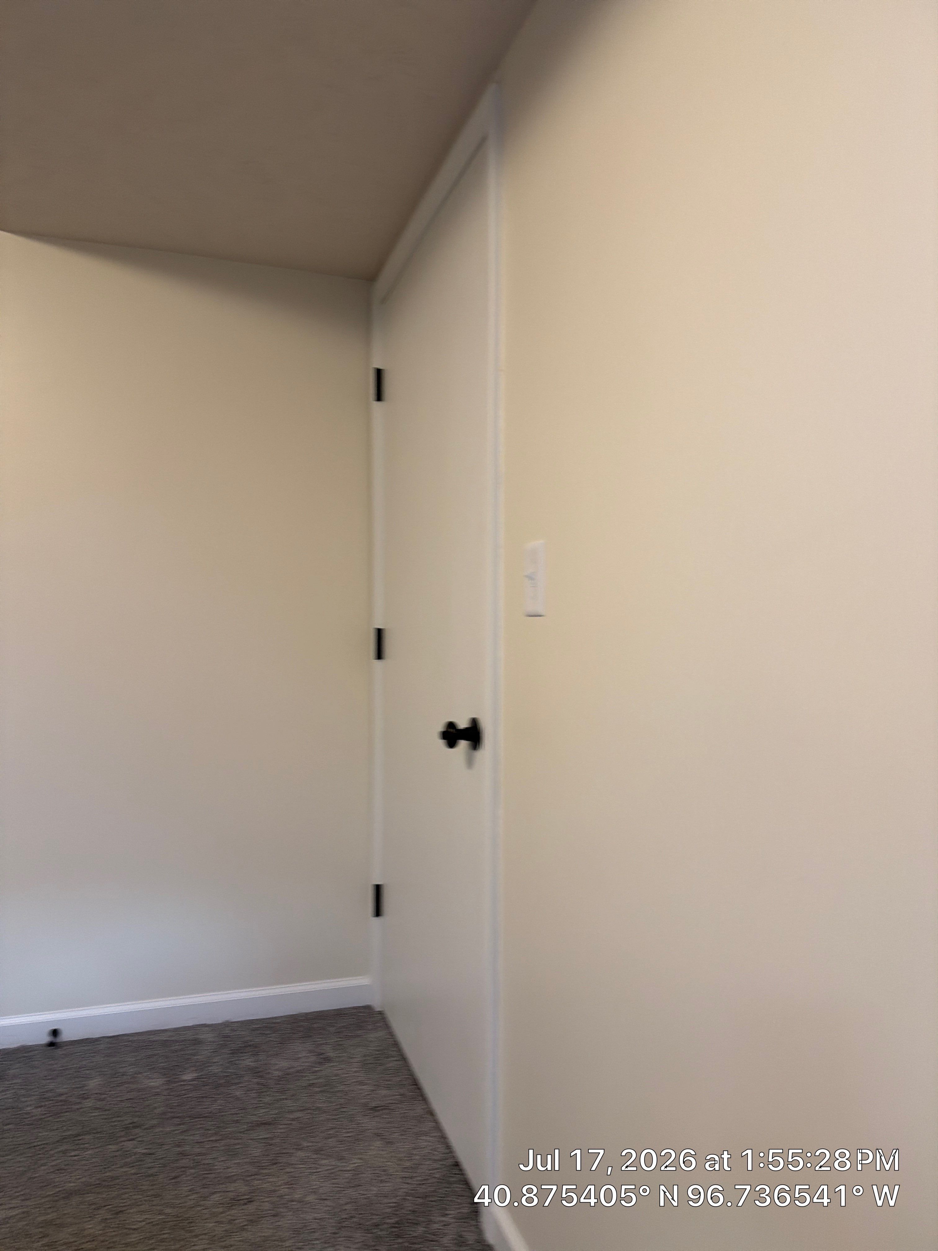 Interior Door and Trim Installation for Lincoln Basement Renovation by CompanyCam Sales Demo
