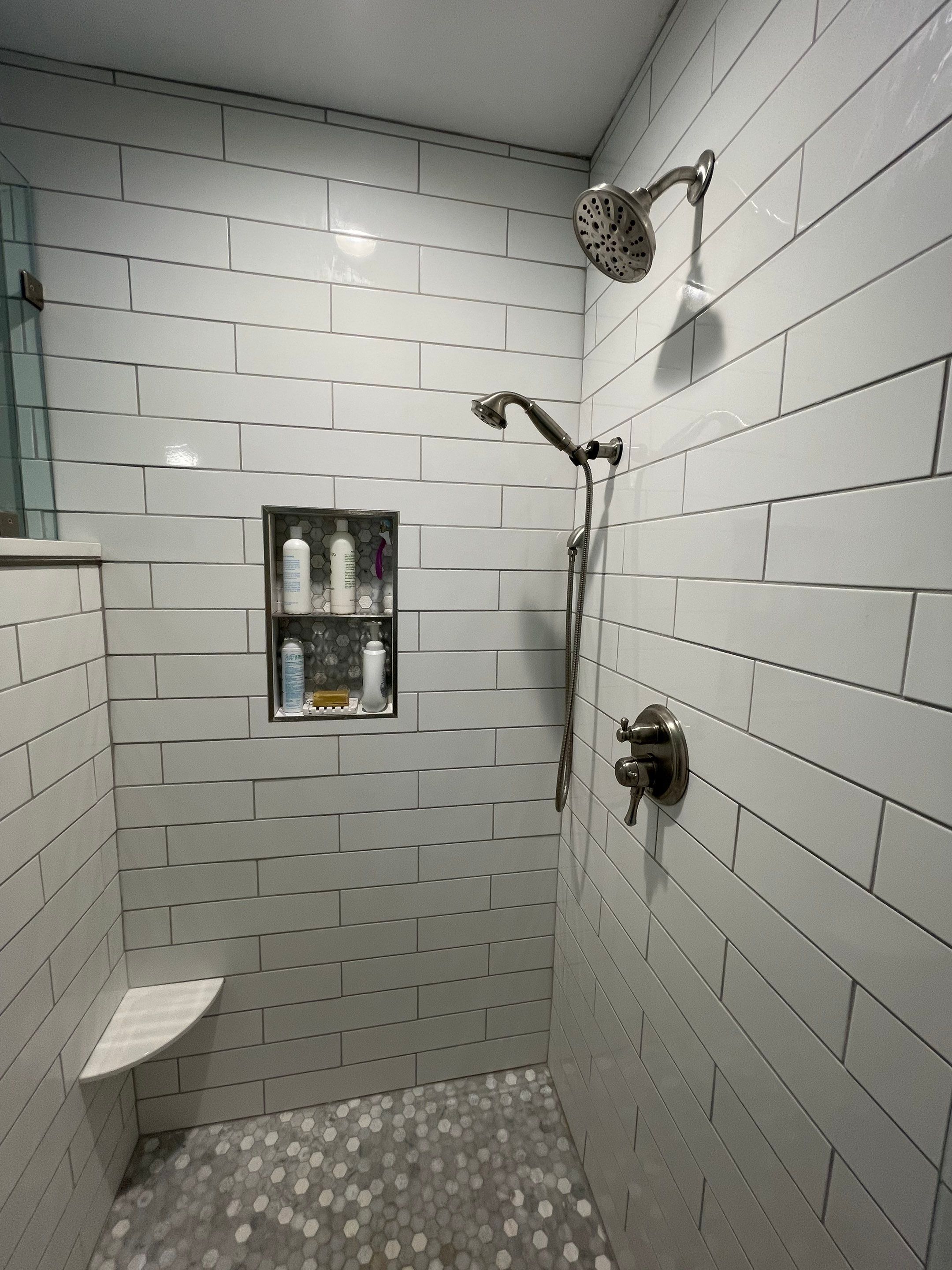 Huntington Parc Master Bath by Pillar and Pine