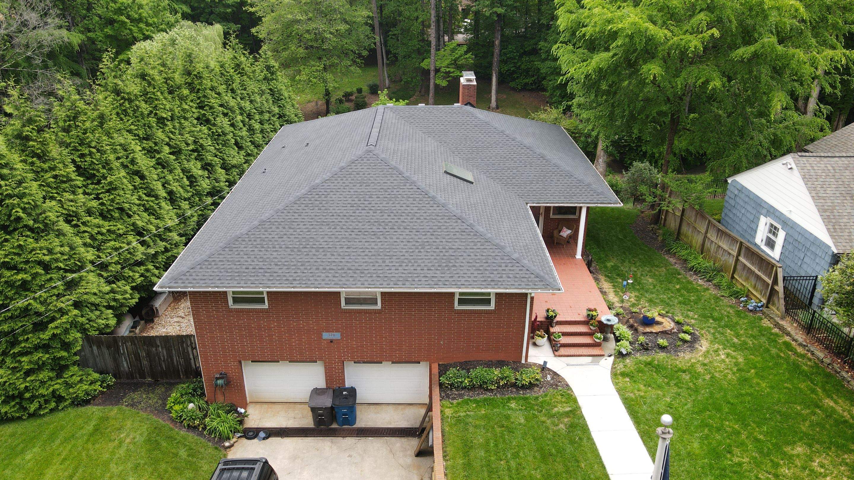 Residential Roofing Installation using GAF Timberline HDZ Charcoal by RISE Roofing & Restoration, LLC