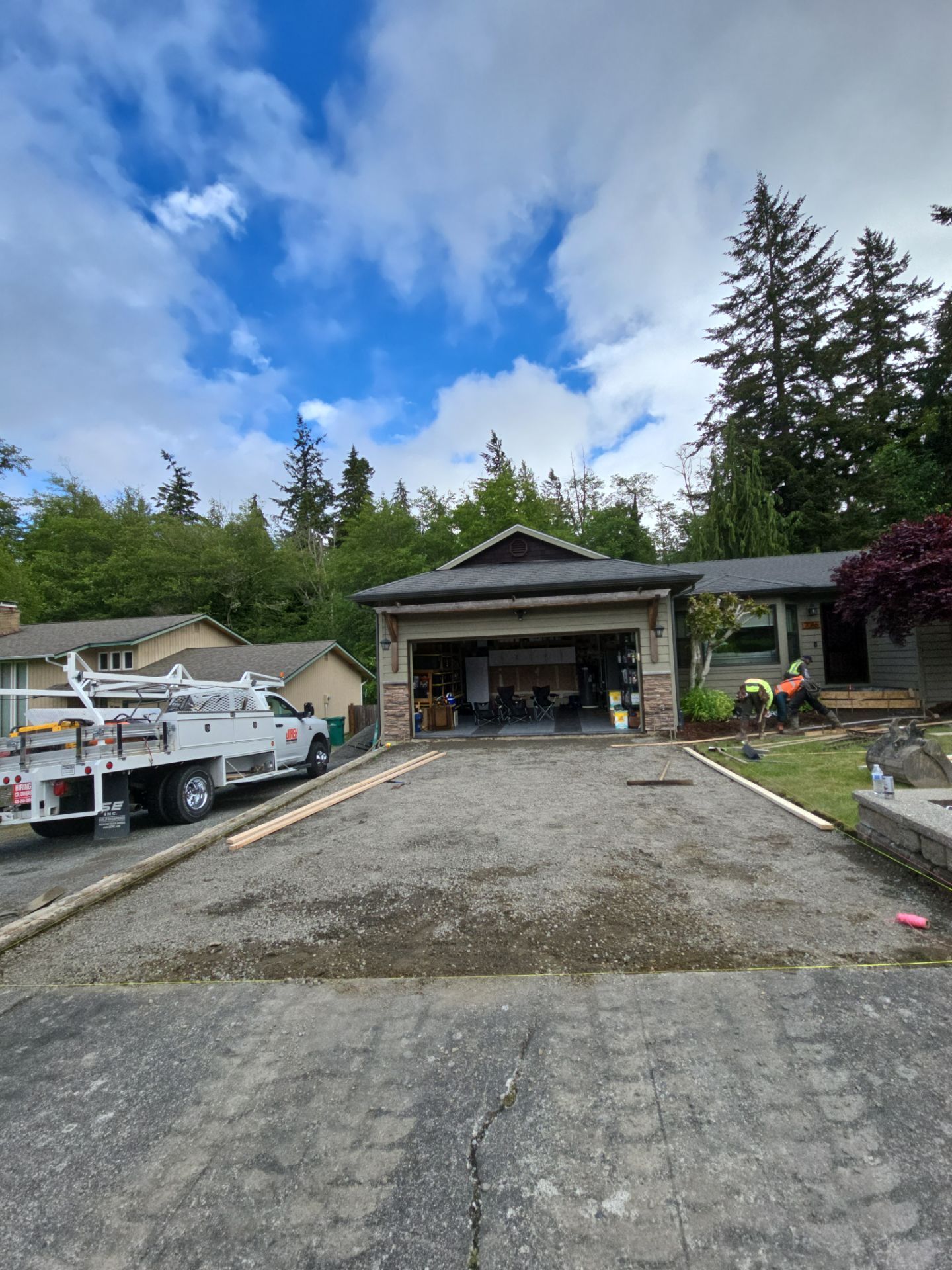 James | Concrete Driveway, Walkway & Stairs/Porch and & Planting by Jireh Asphalt & Concrete Inc 