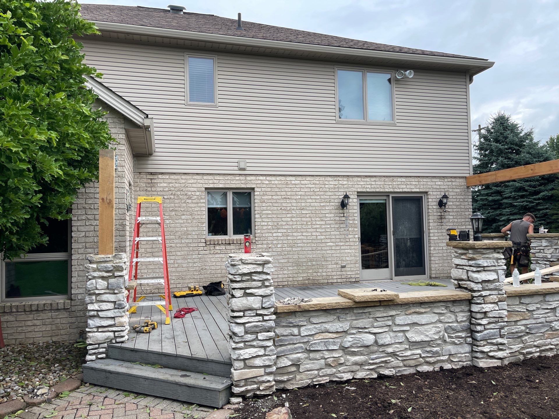 Strasburg Ohio Deck Roof Installation by Pine Ridge Roofing LLC