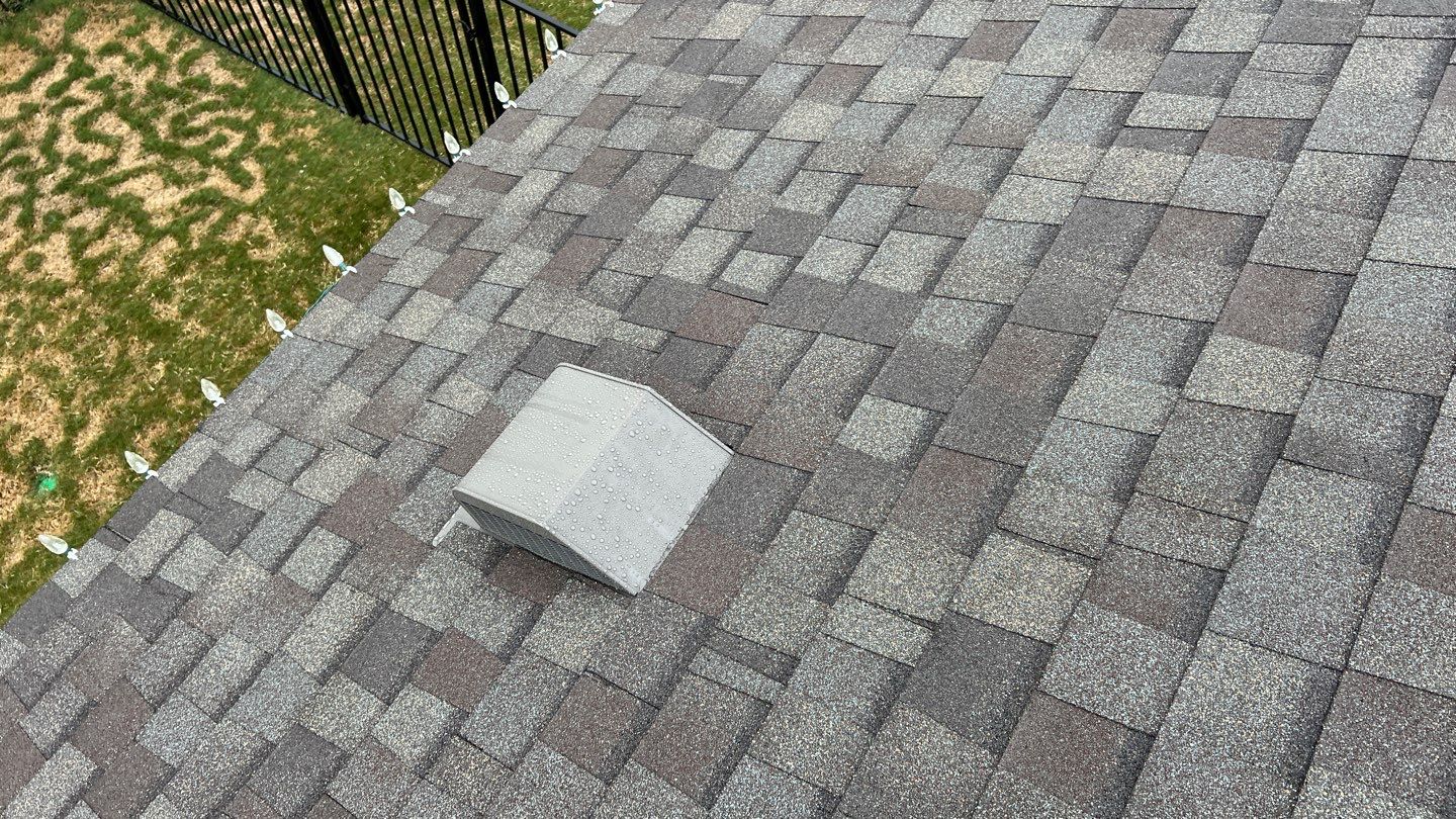 Hail claim roof replacement by Oakwood Roofing and Construction, LLC