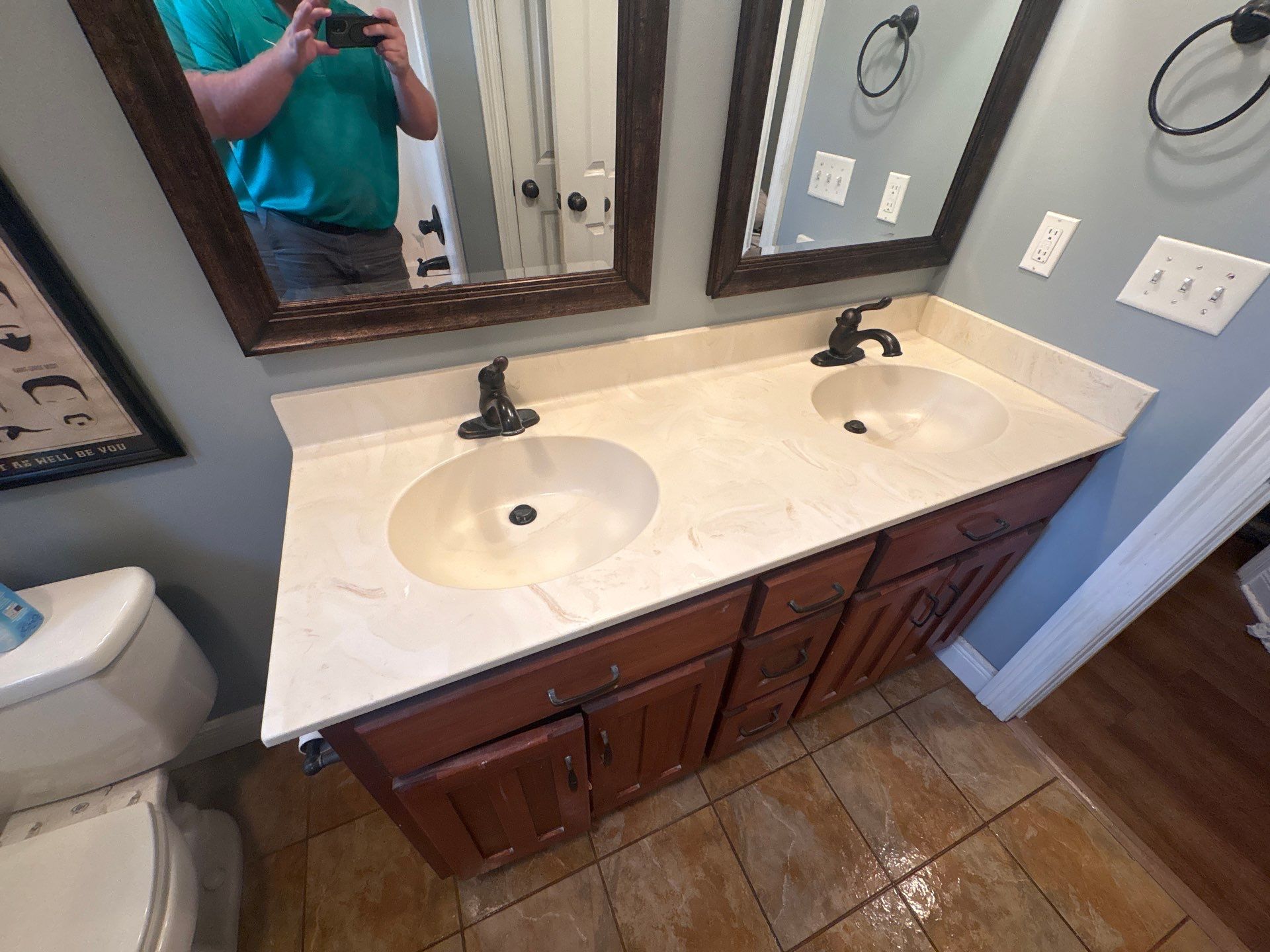 Interior Renovation and Luxury Vinyl Plank Flooring Installation in Hahira by Trinity General Contracting Pros