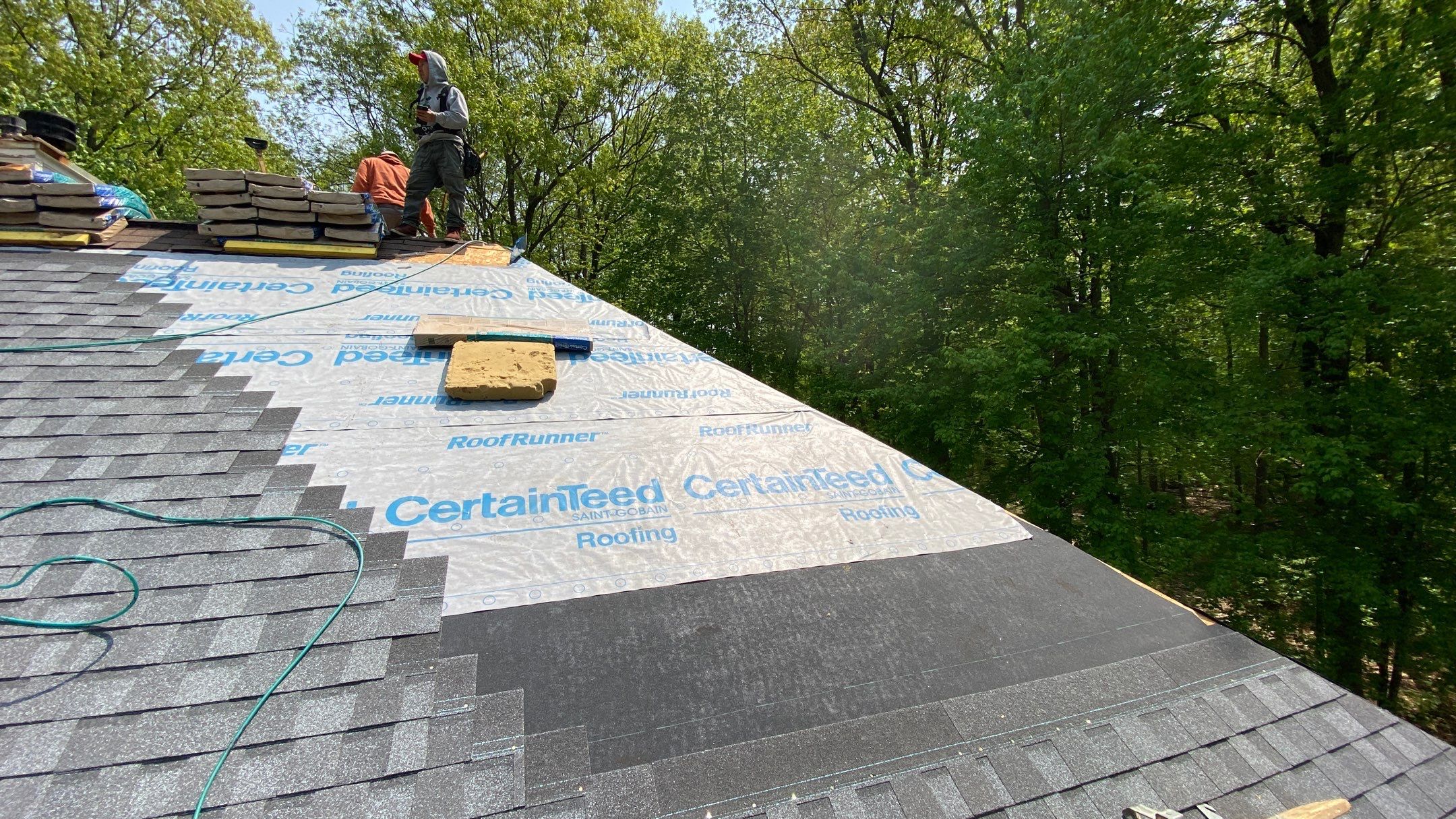 Roof Replacement using CertainTeed Landmark by 180 Contractors
