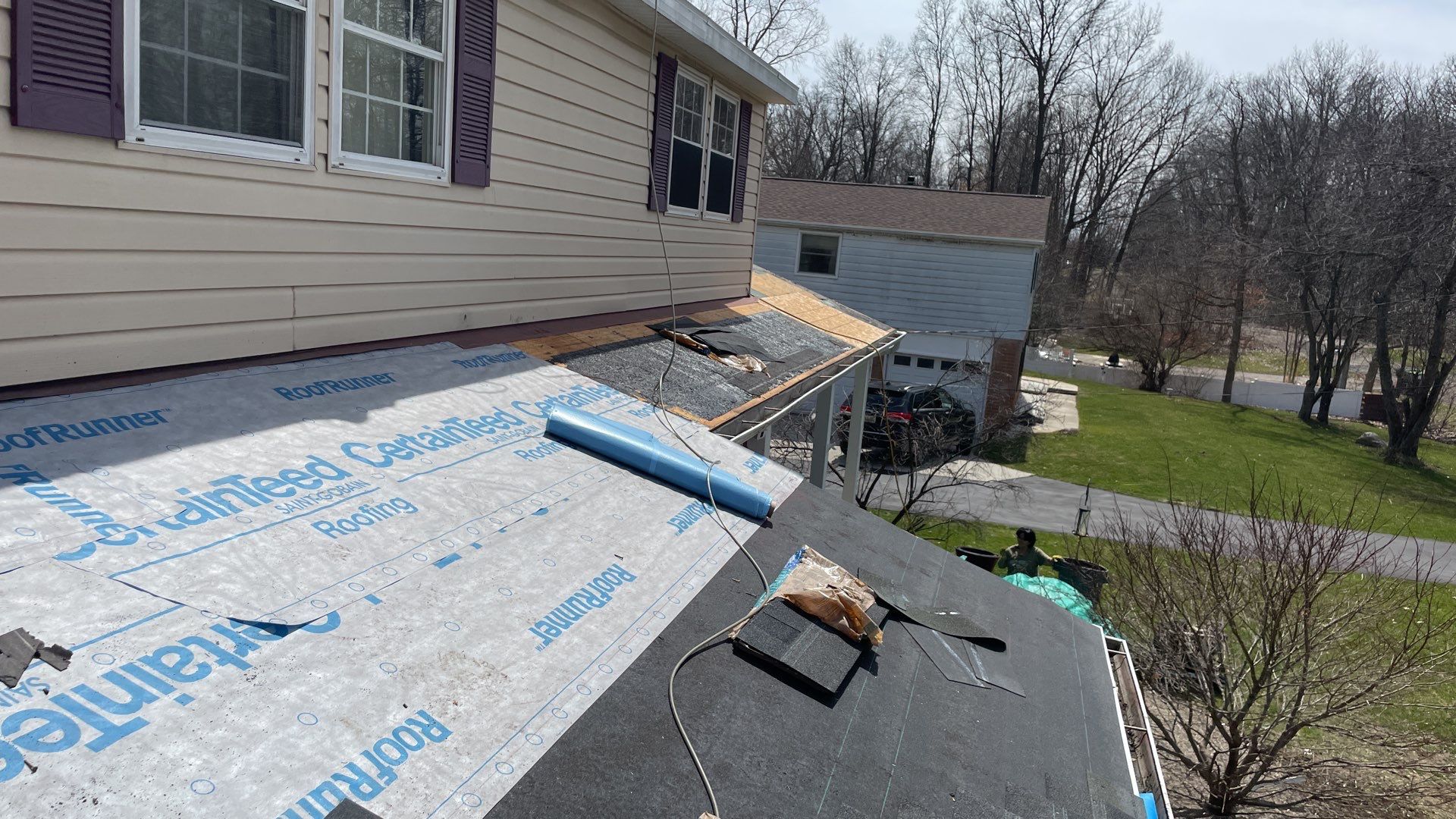 Roof Replacement using CertainTeed Landmark by 180 Contractors