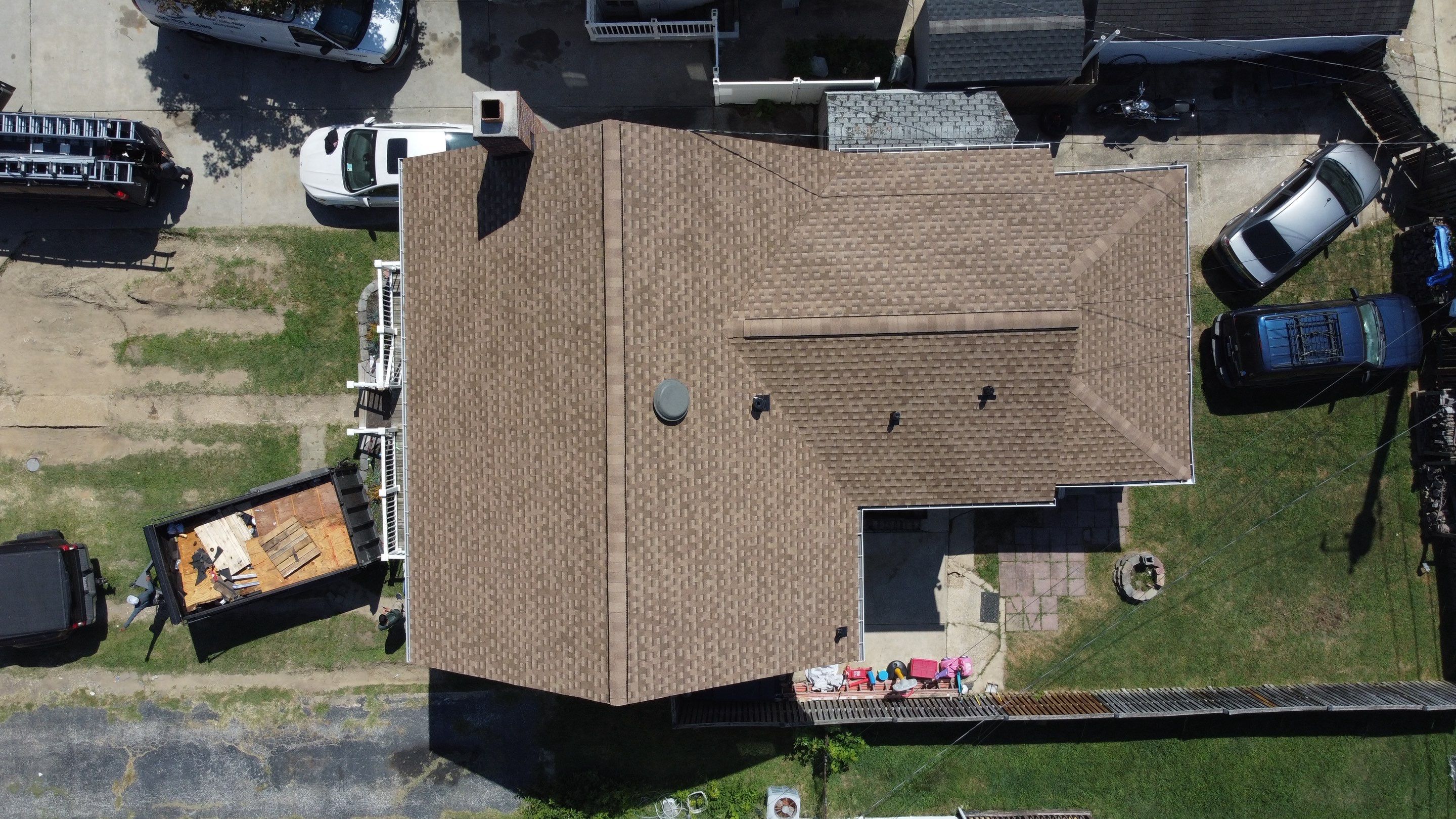 Residential Roofing Installation using GAF Timberline HDZ by Matter Roofing & Construction