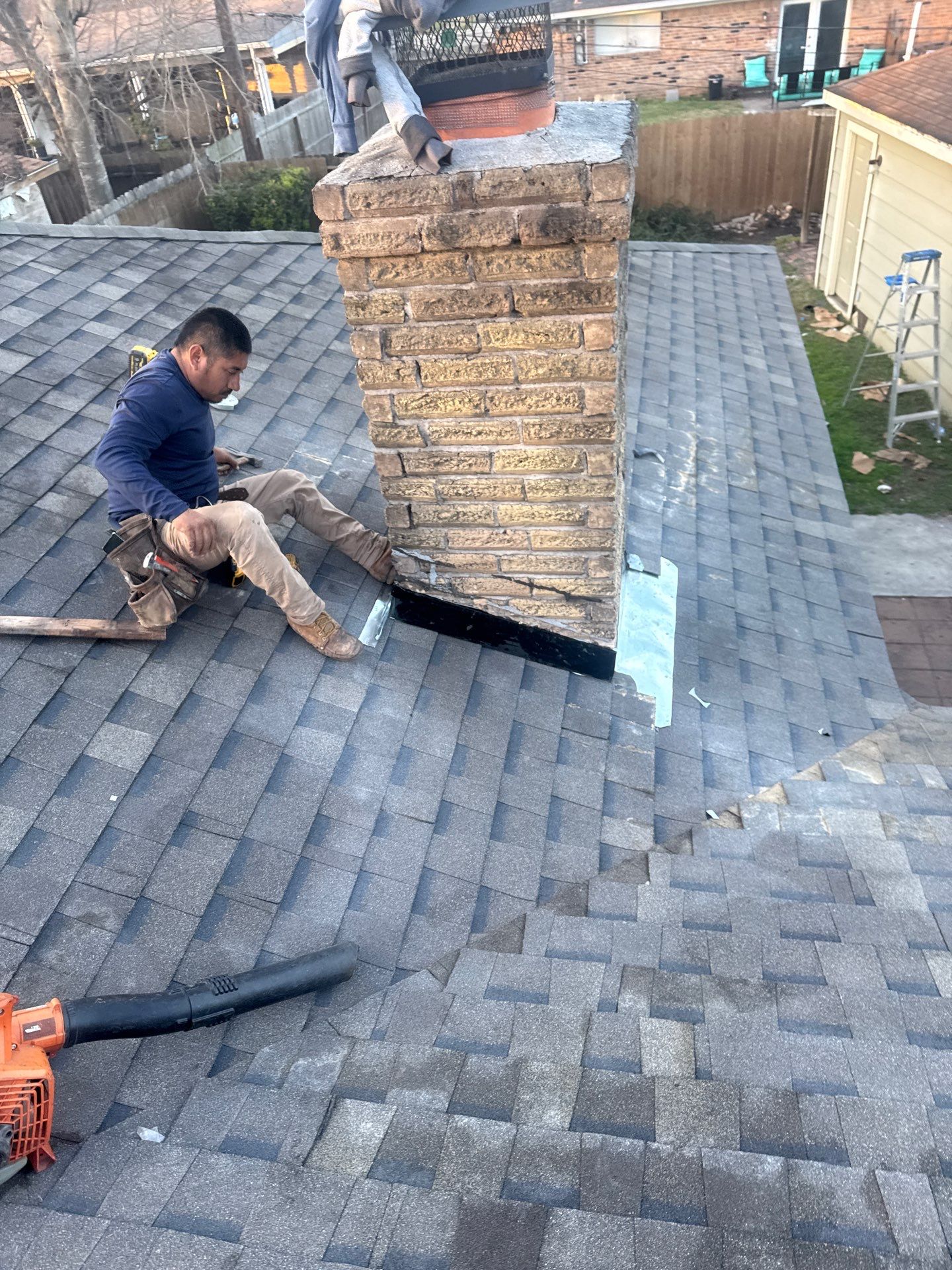 Project in Houston by Proud Roofing