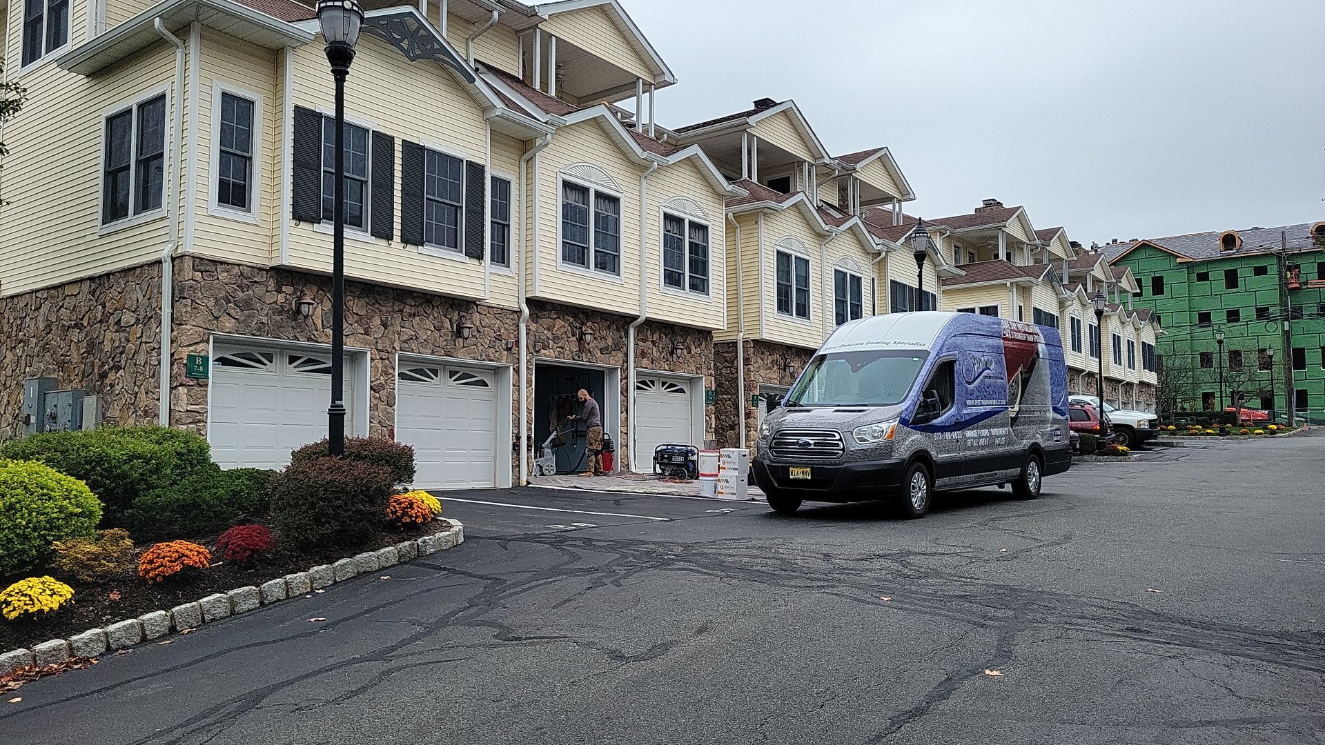 1-Car Garage in Domino by Spectrum Painting, LLC