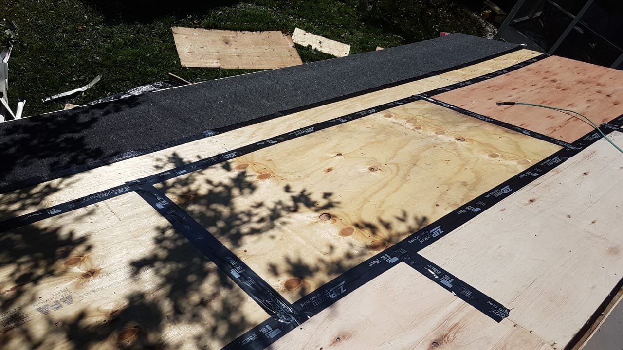 Residential Roofing Installation using Owens Corning TruDefinition by A Plus Exterior