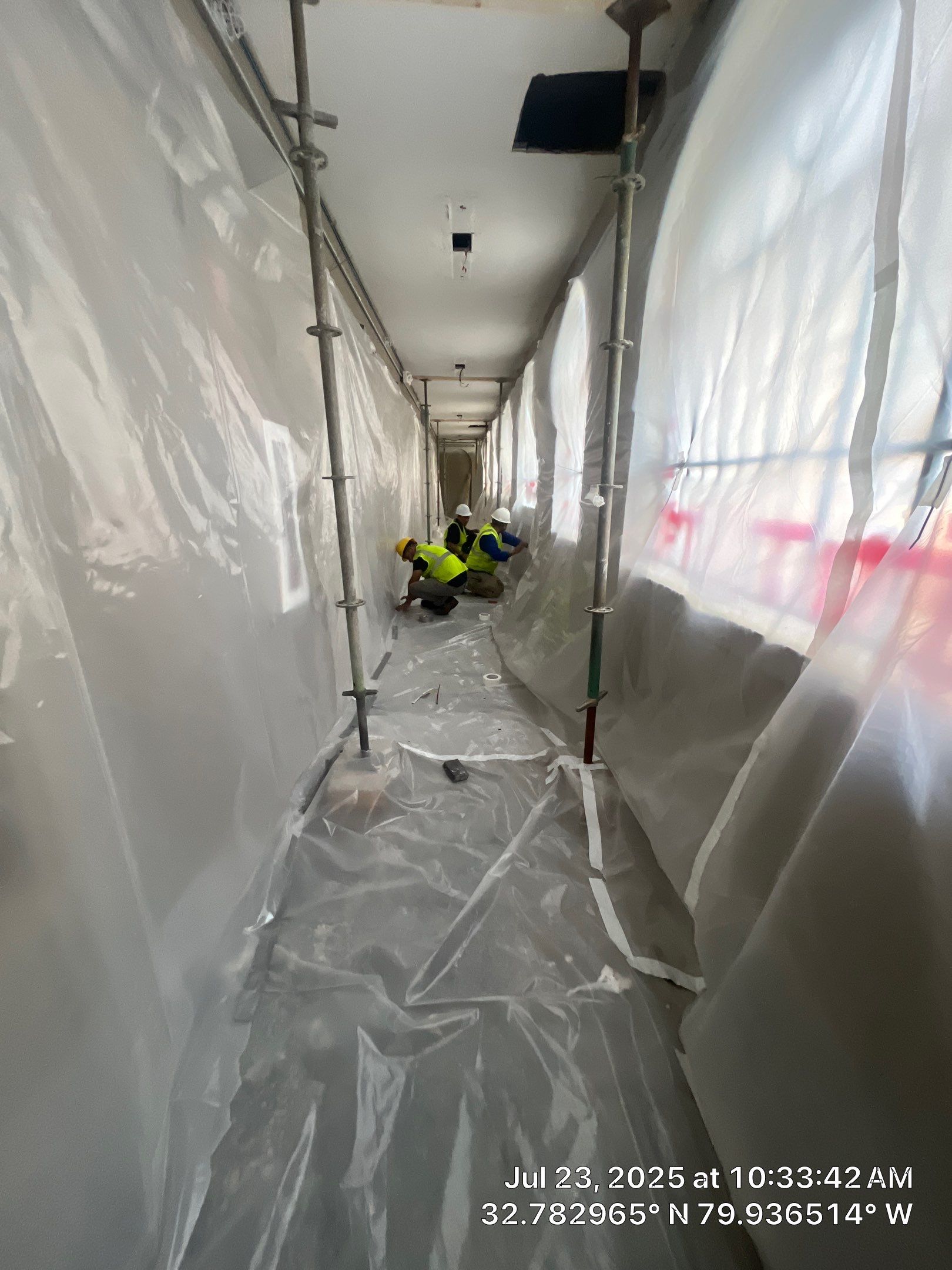 LBP remediation with demolition services by EAS Environmental, LLC.