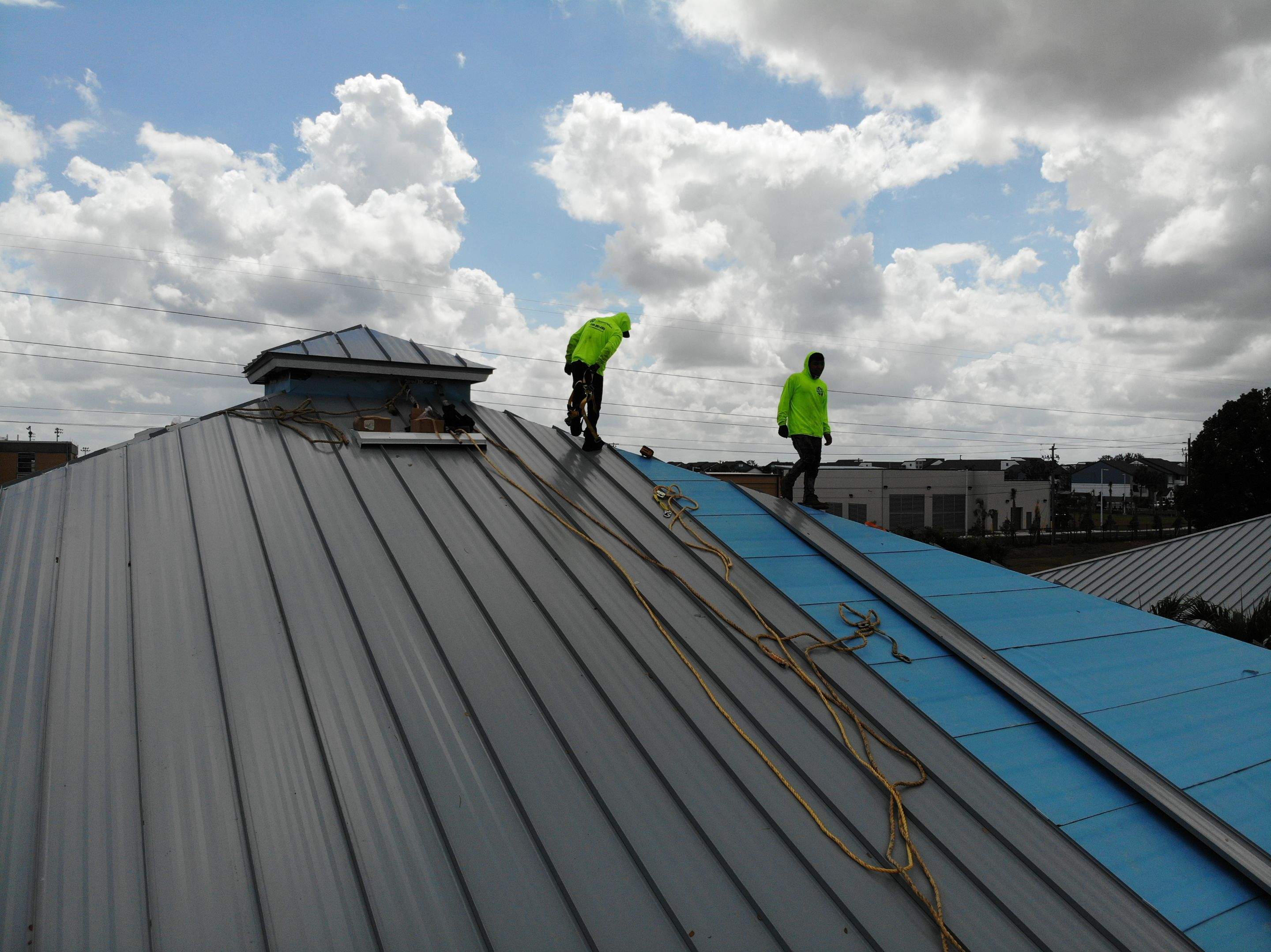 Commercial Standing Seam Metal Replacement in Fort Myers, FL by International Roofing