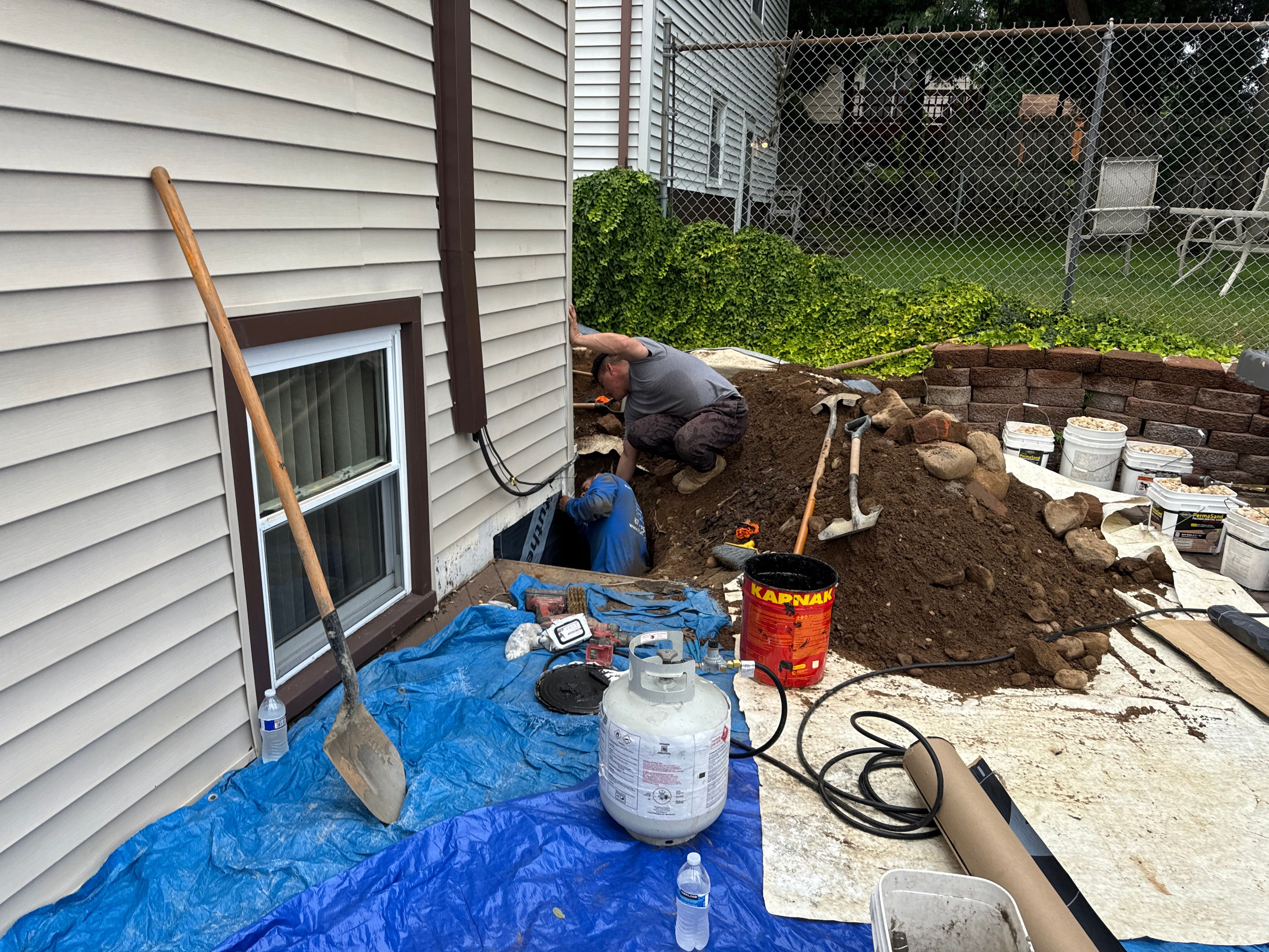 Basement Waterproofing Parsippany NJ by Pure Service Pro, LLC 