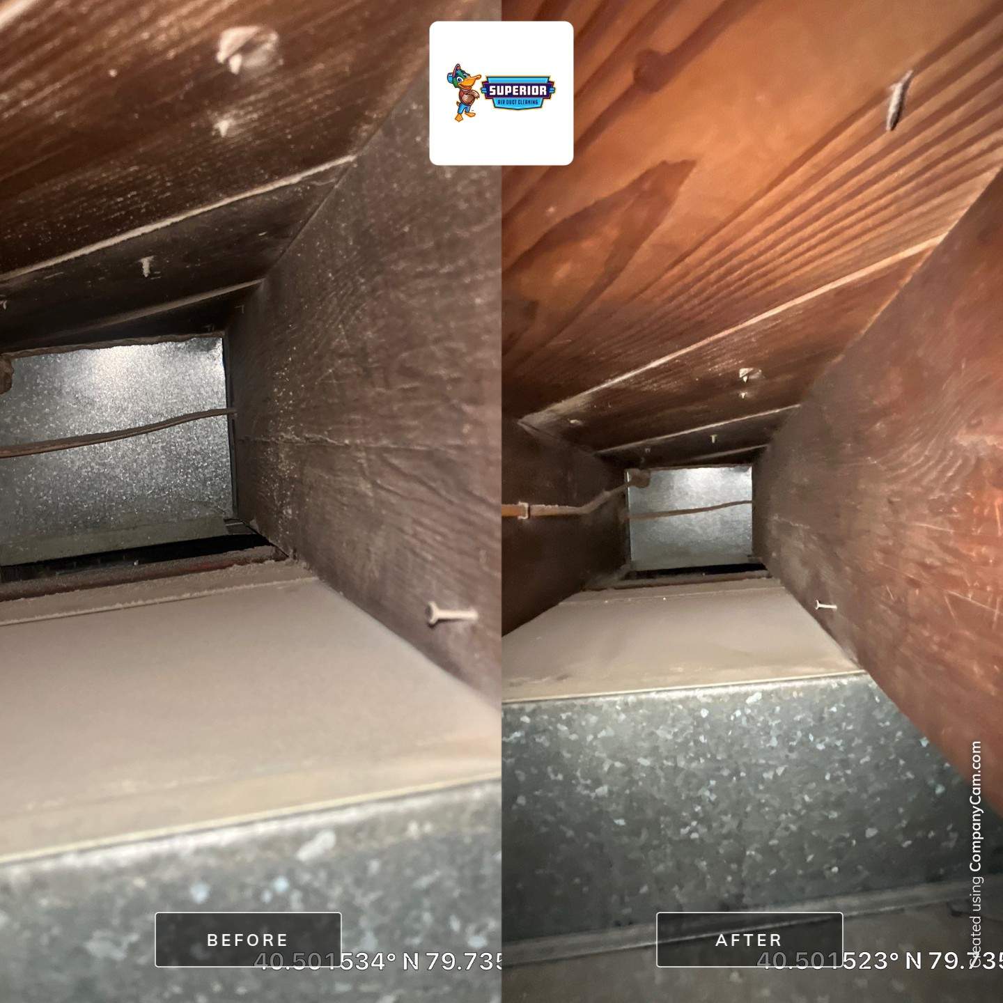 Air Duct Cleaning With a Vacuum Truck in Pittsburgh, PA by Superior Air Duct Cleaning