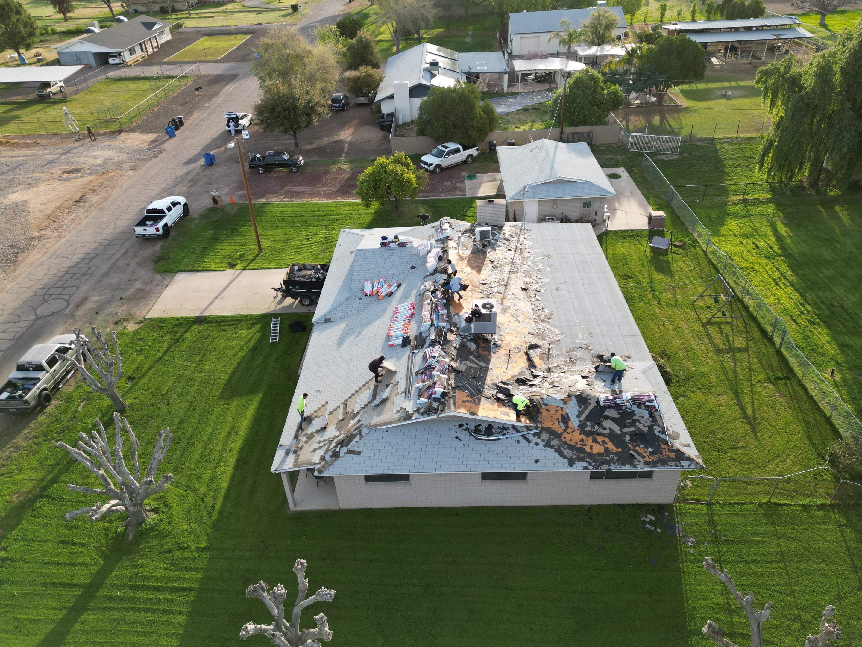 Bruce's Full Re-Roof & Shed by All Storm Roofing & Construction