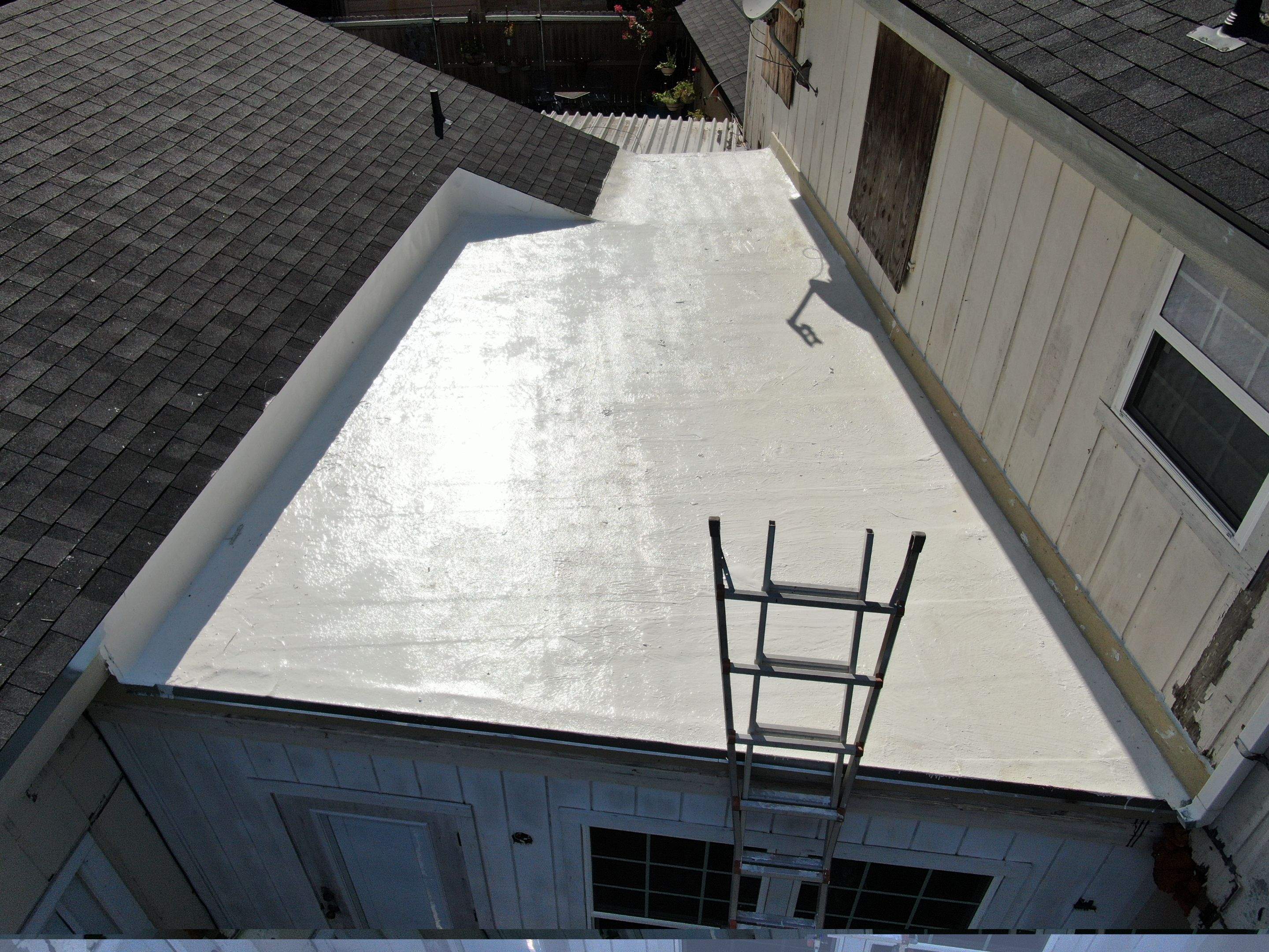 Its to Hot! Insulate this roof by Bayfront Roofing and Construction