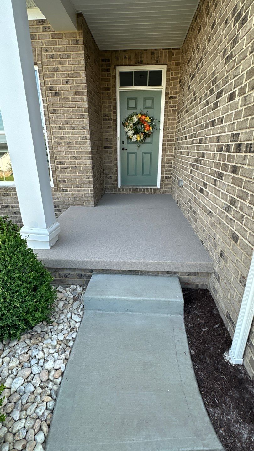 Porch + Garage Project in Washington by Floors in a Day, Inc